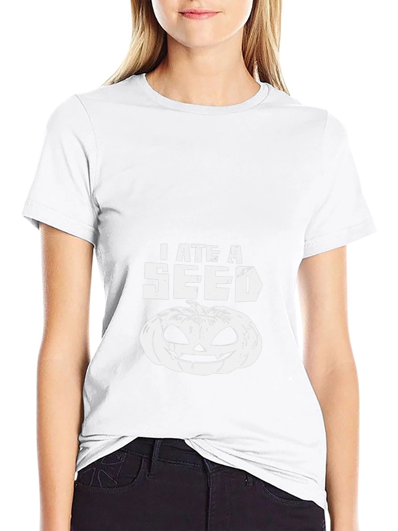 I Ate A Seed Pumpkin Graphic T-Shirt
