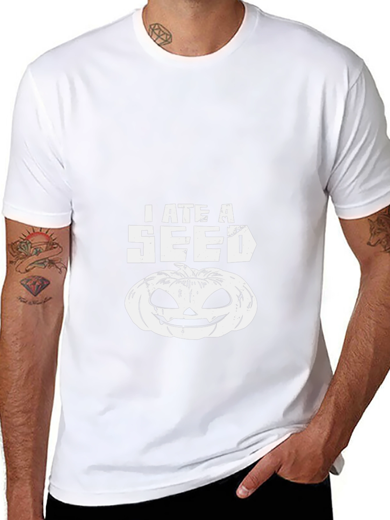 I Ate A Seed Pumpkin Graphic T-Shirt