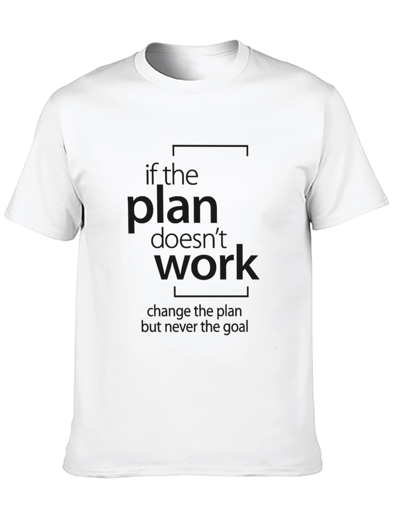 Inspirational Graphic Tee - Black
