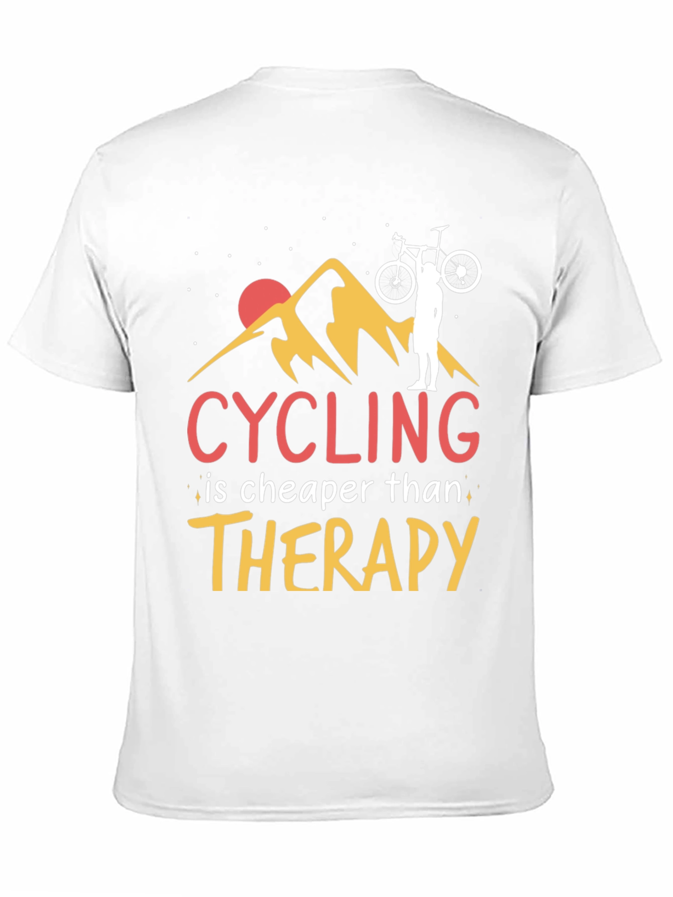 Cycling Therapy Graphic T-Shirt