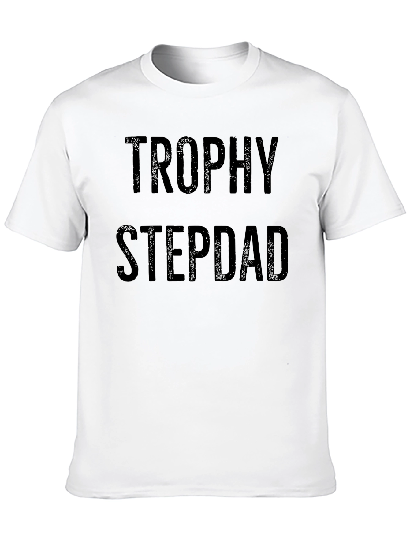 Trophy Stepdad Graphic Tee - Black