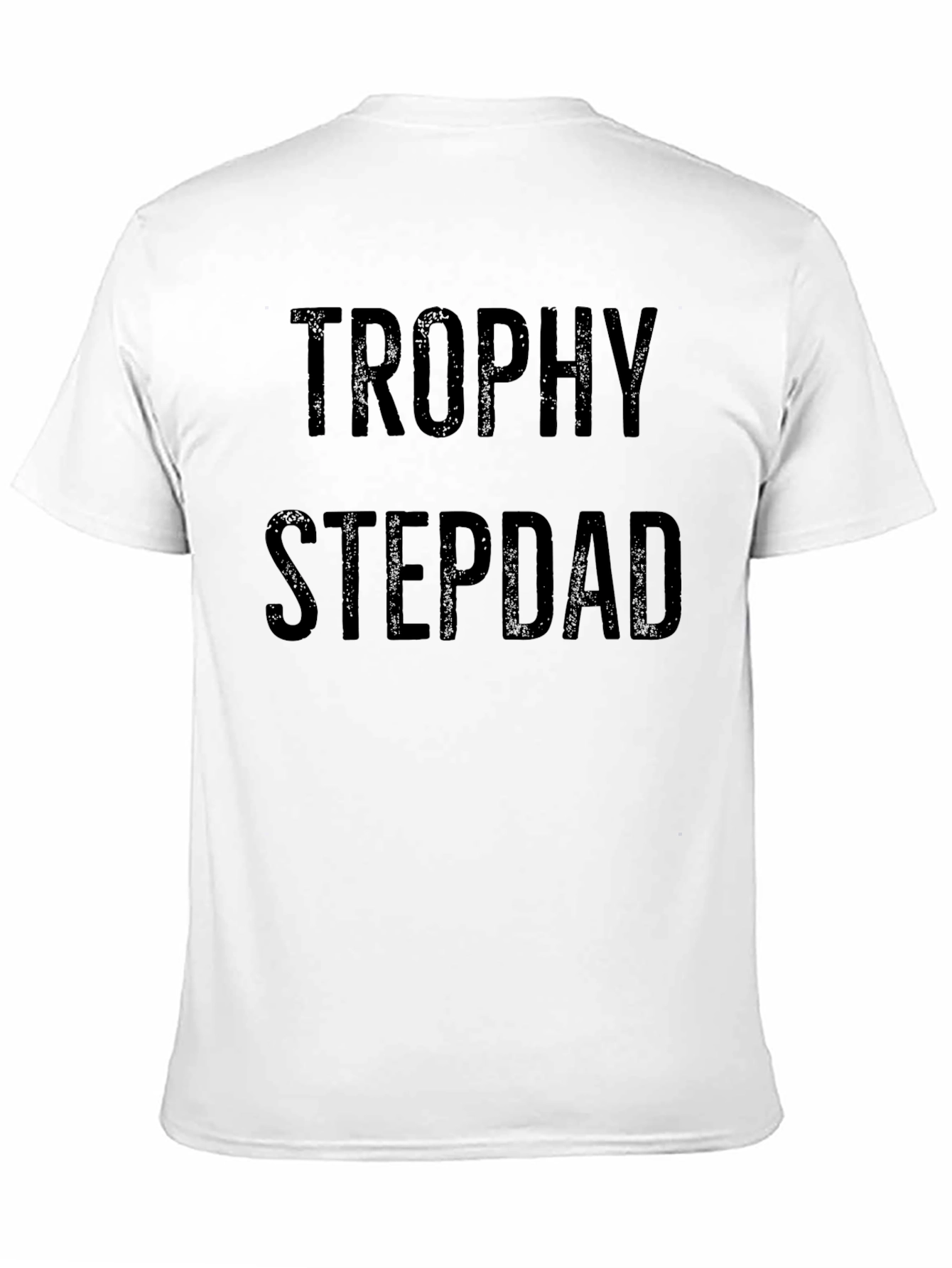 Trophy Stepdad Graphic Tee - Black