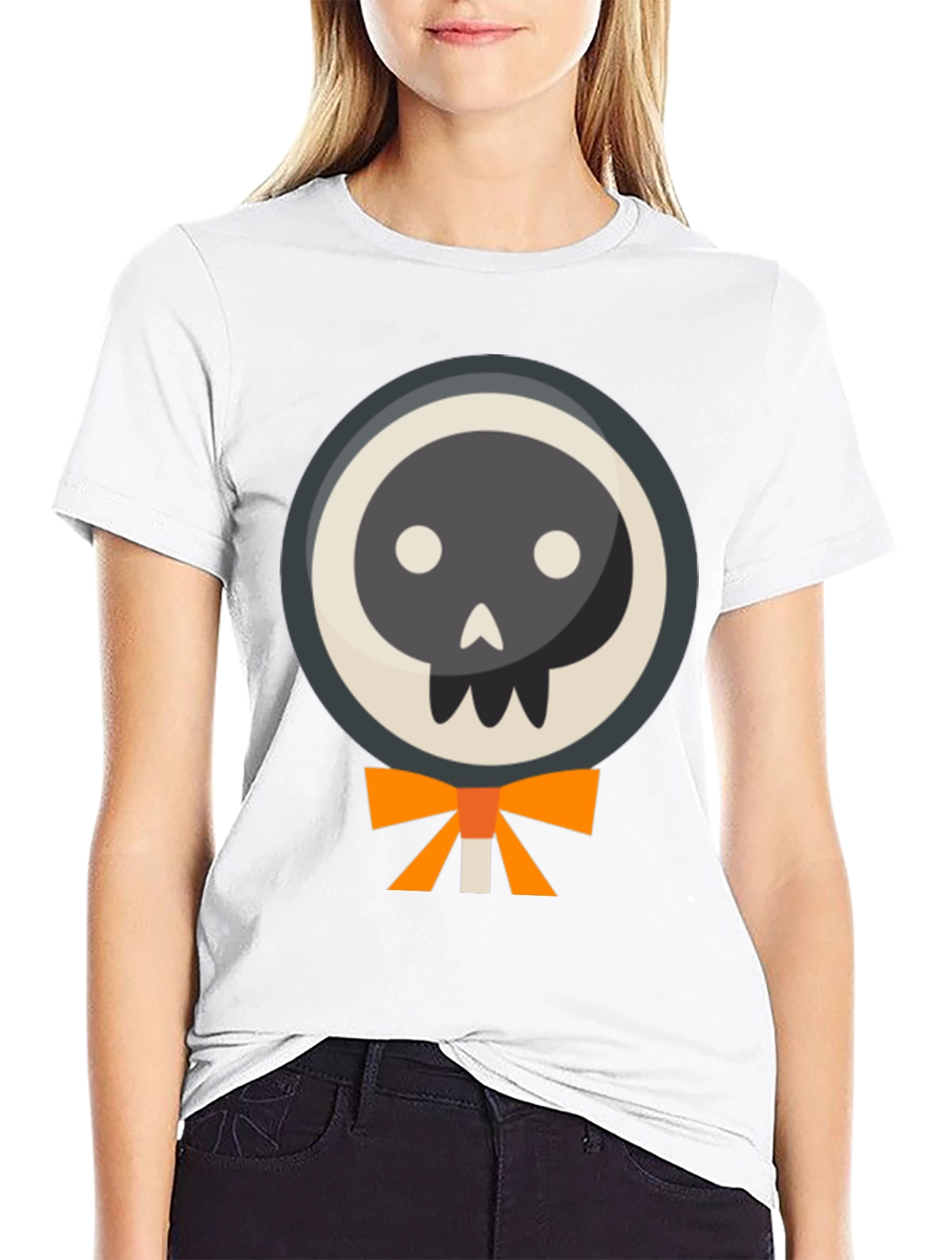 Skull Lollipop Black T-Shirt