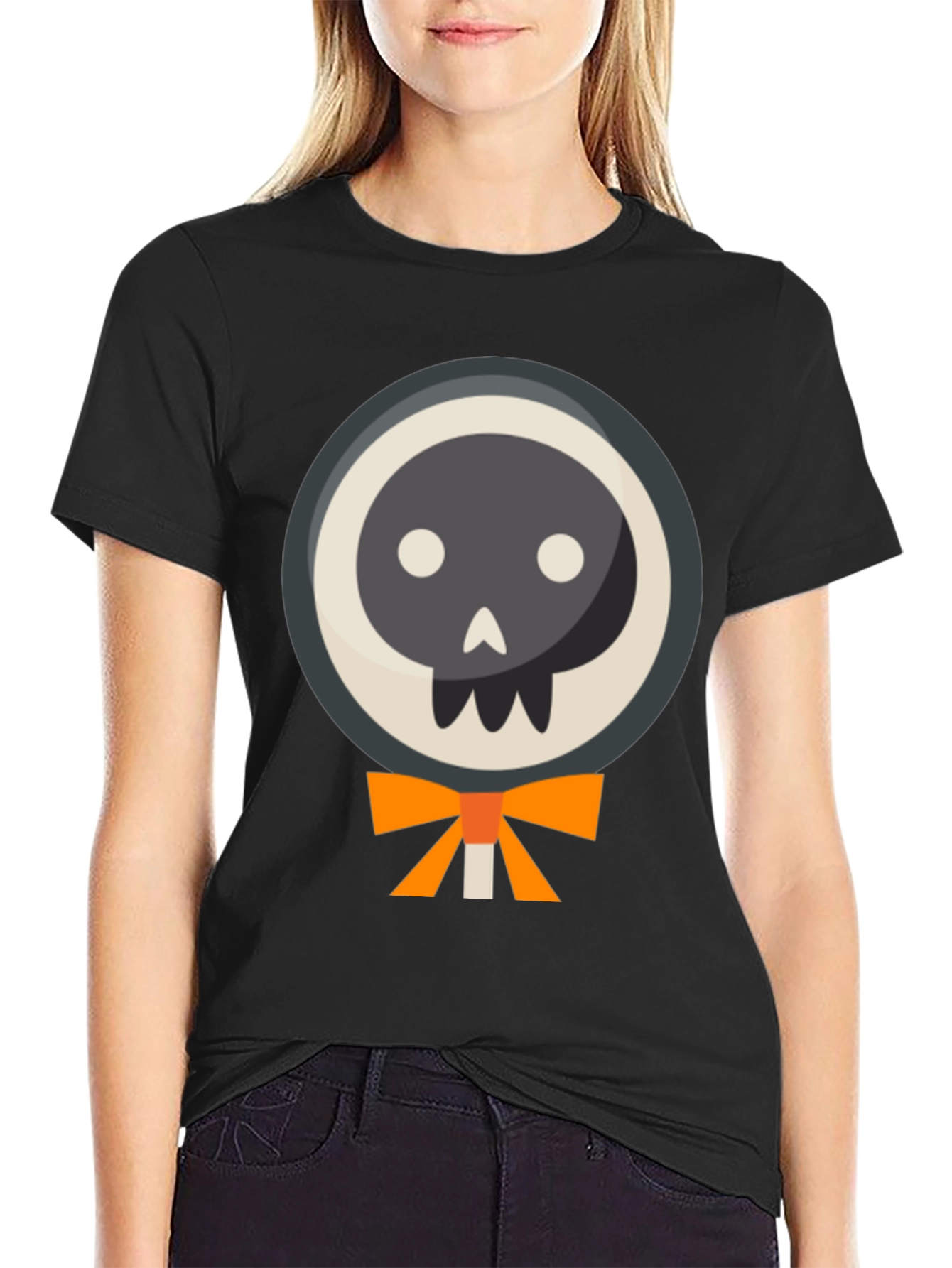 Skull Lollipop Black T-Shirt