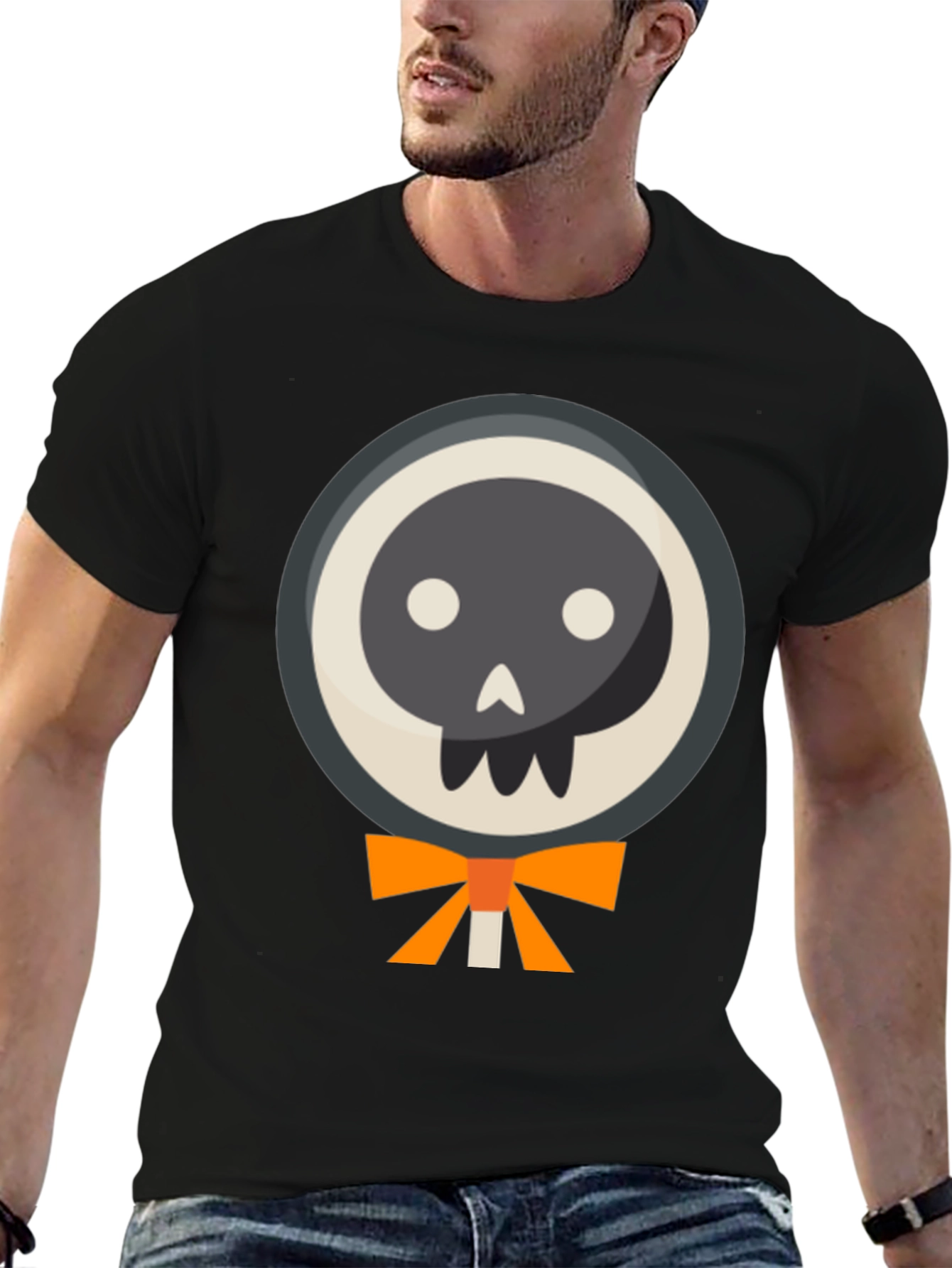 Skull Lollipop Black T-Shirt