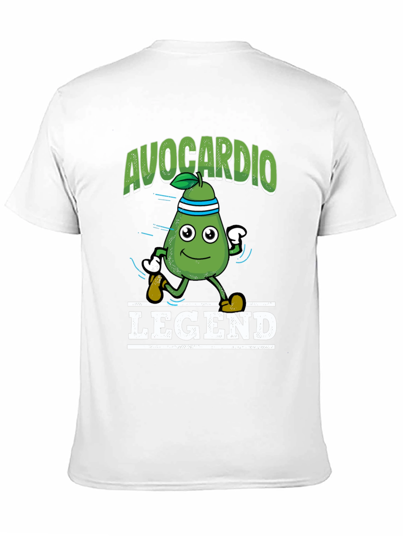 Avocardio Legend T-Shirt - Fitness Avocado Graphic Tee