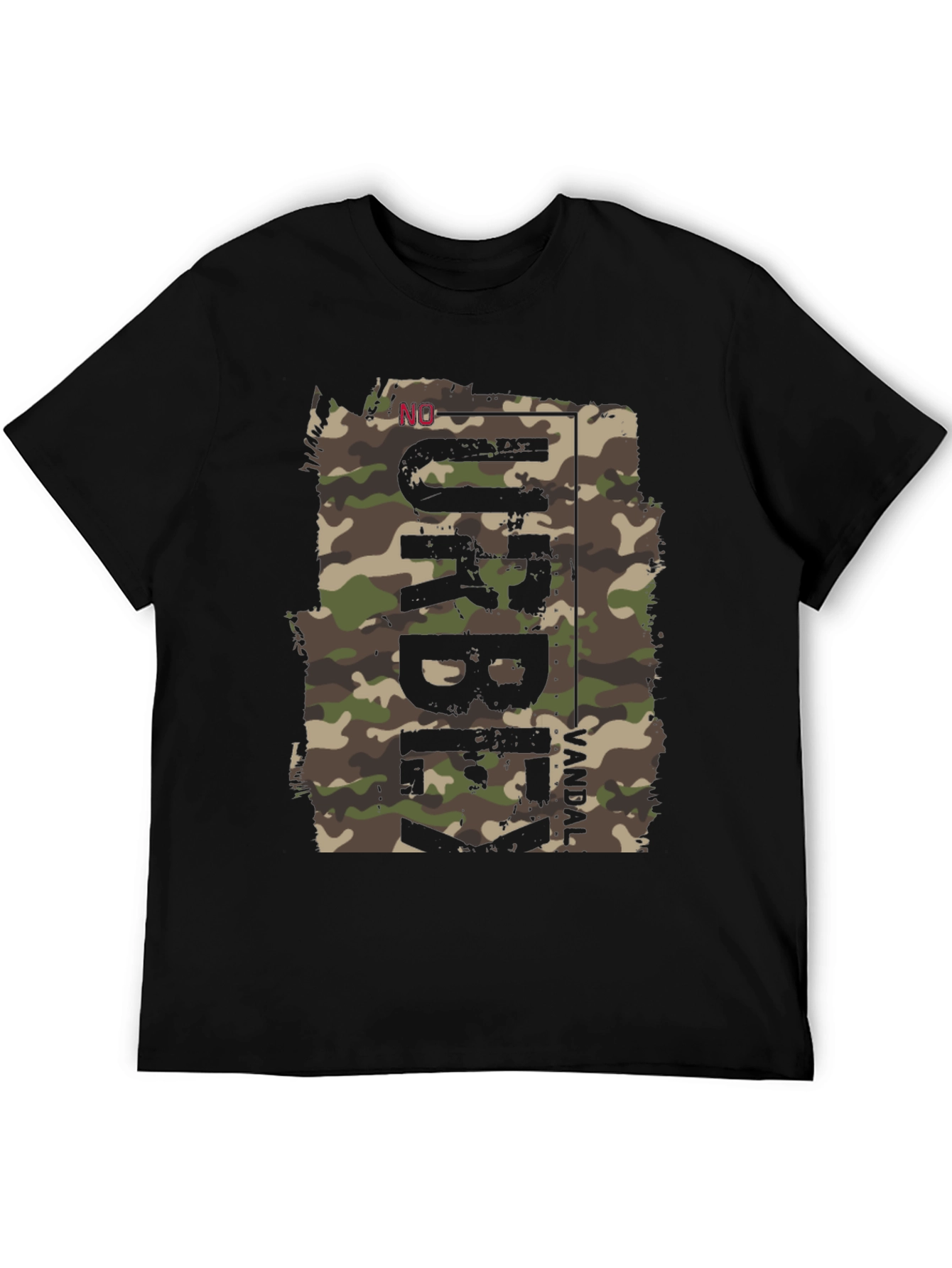 Urban Camo Print Mens T-Shirt