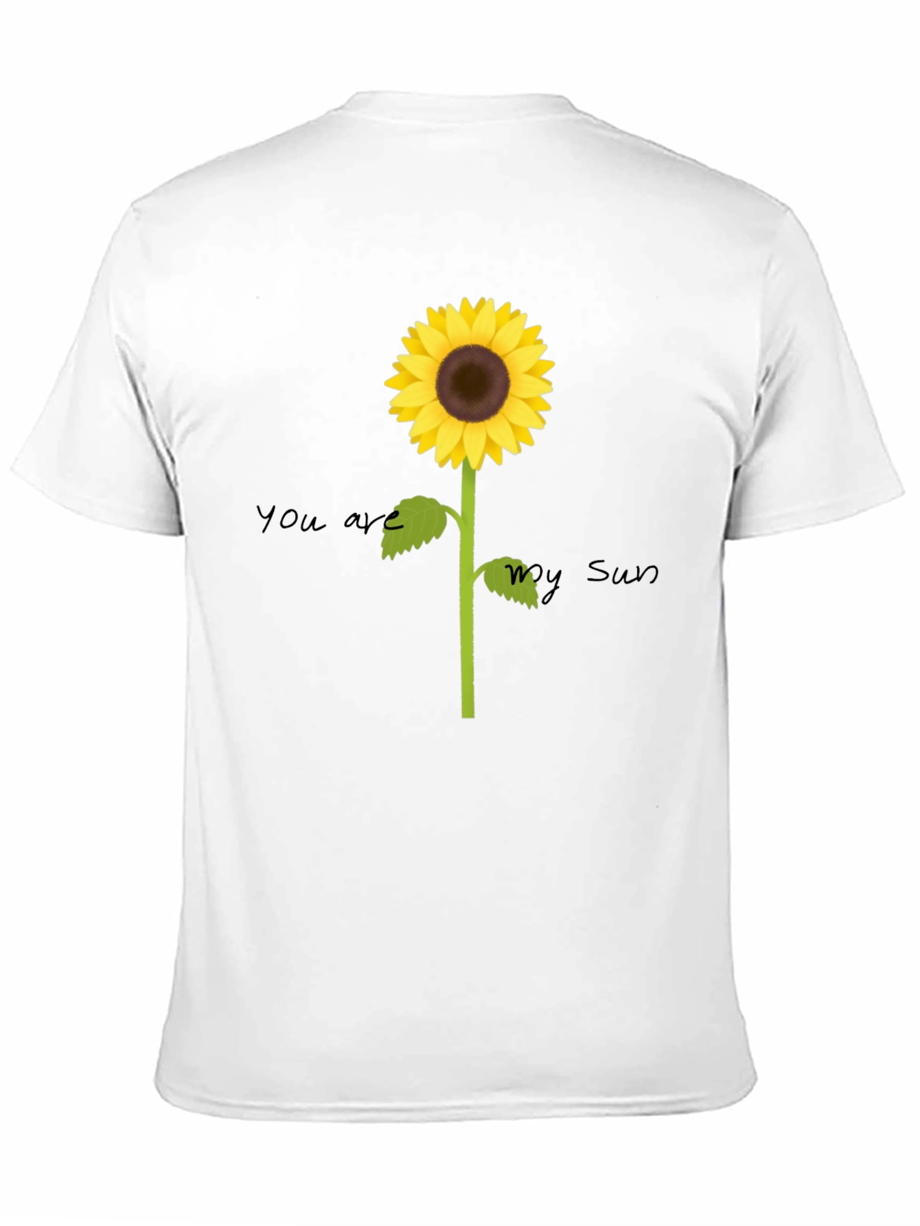 Sunflower Graphic Tee - You Are My Sun
