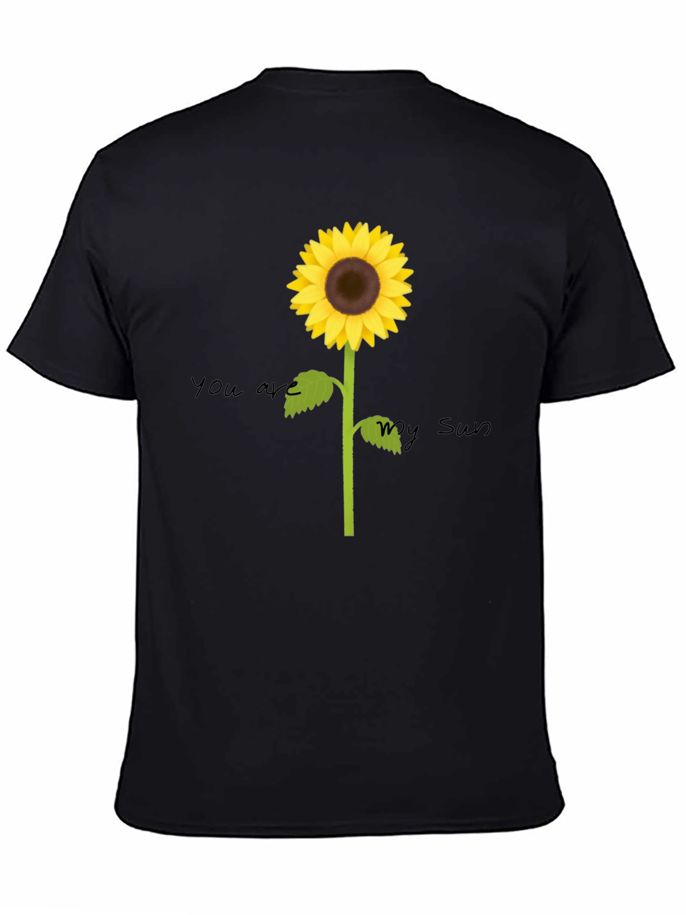 Sunflower Graphic Tee - You Are My Sun