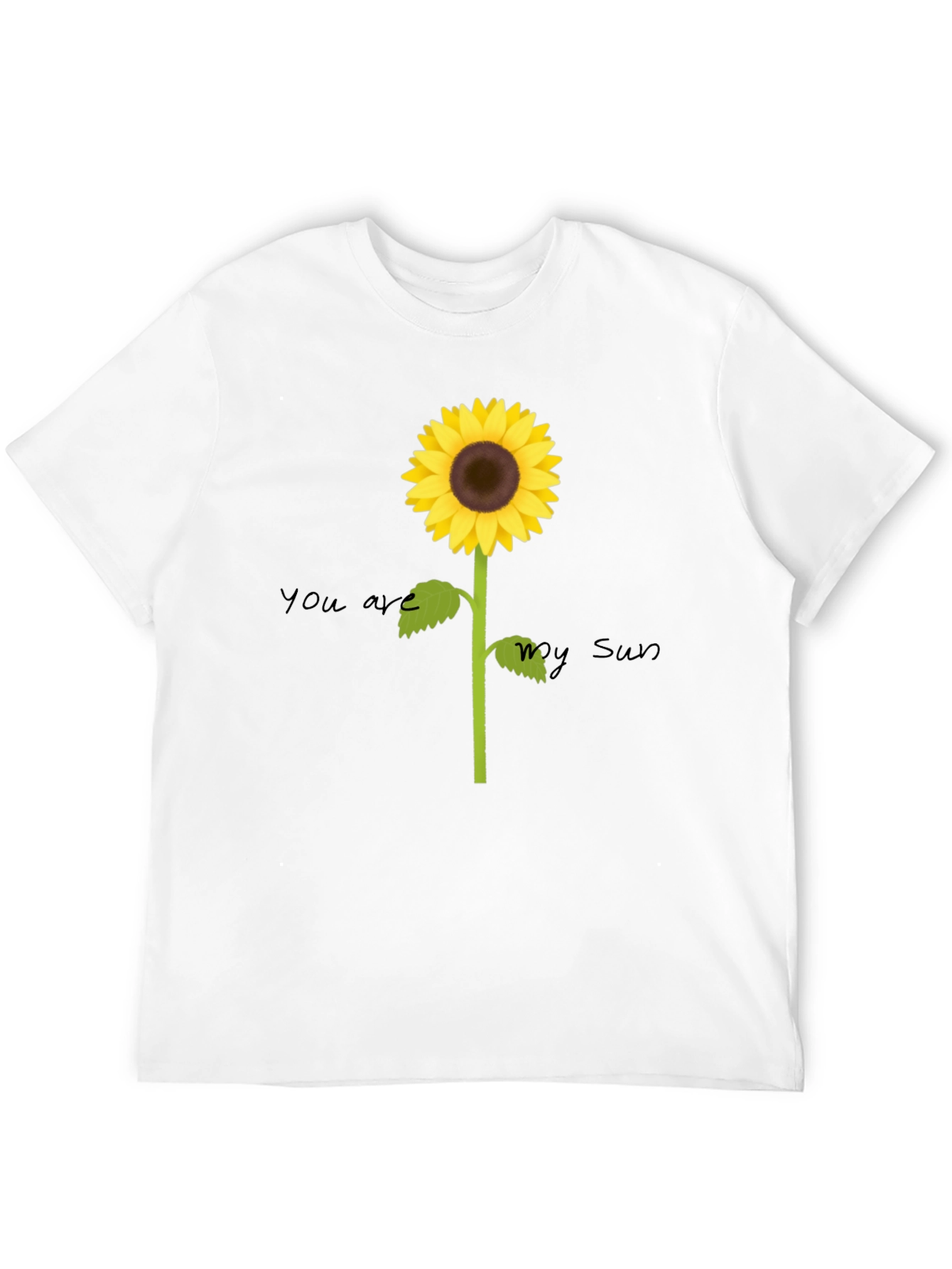 Sunflower Graphic Tee - You Are My Sun