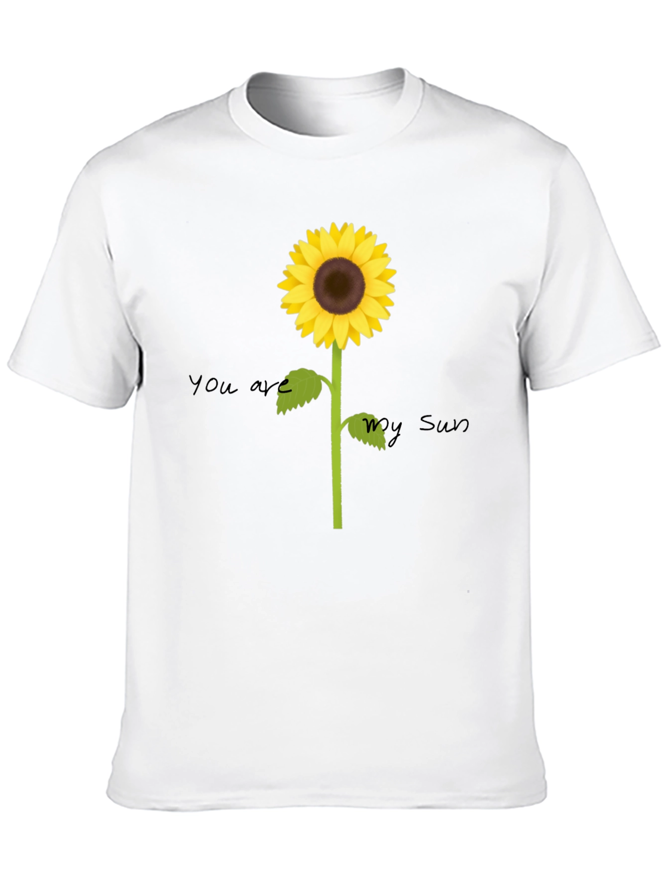 Sunflower Graphic Tee - You Are My Sun