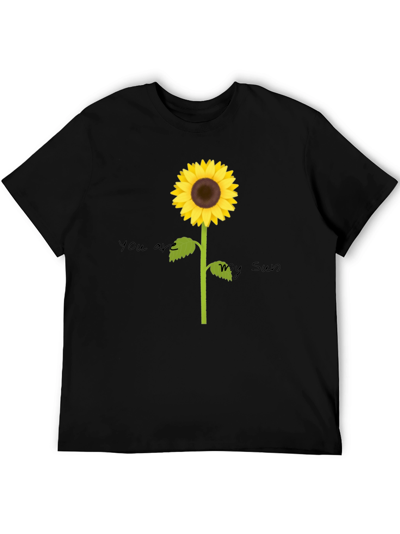 Sunflower Graphic Tee - You Are My Sun