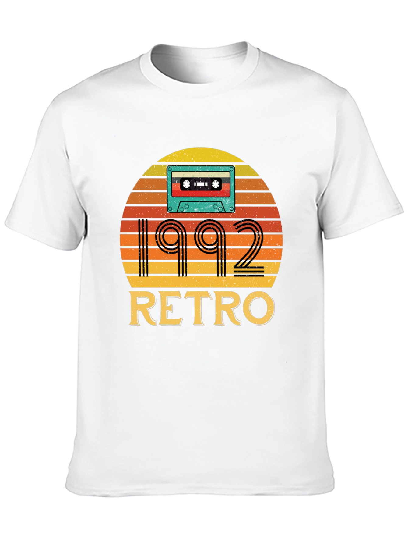1992 Retro Cassette Tape Graphic T-Shirt