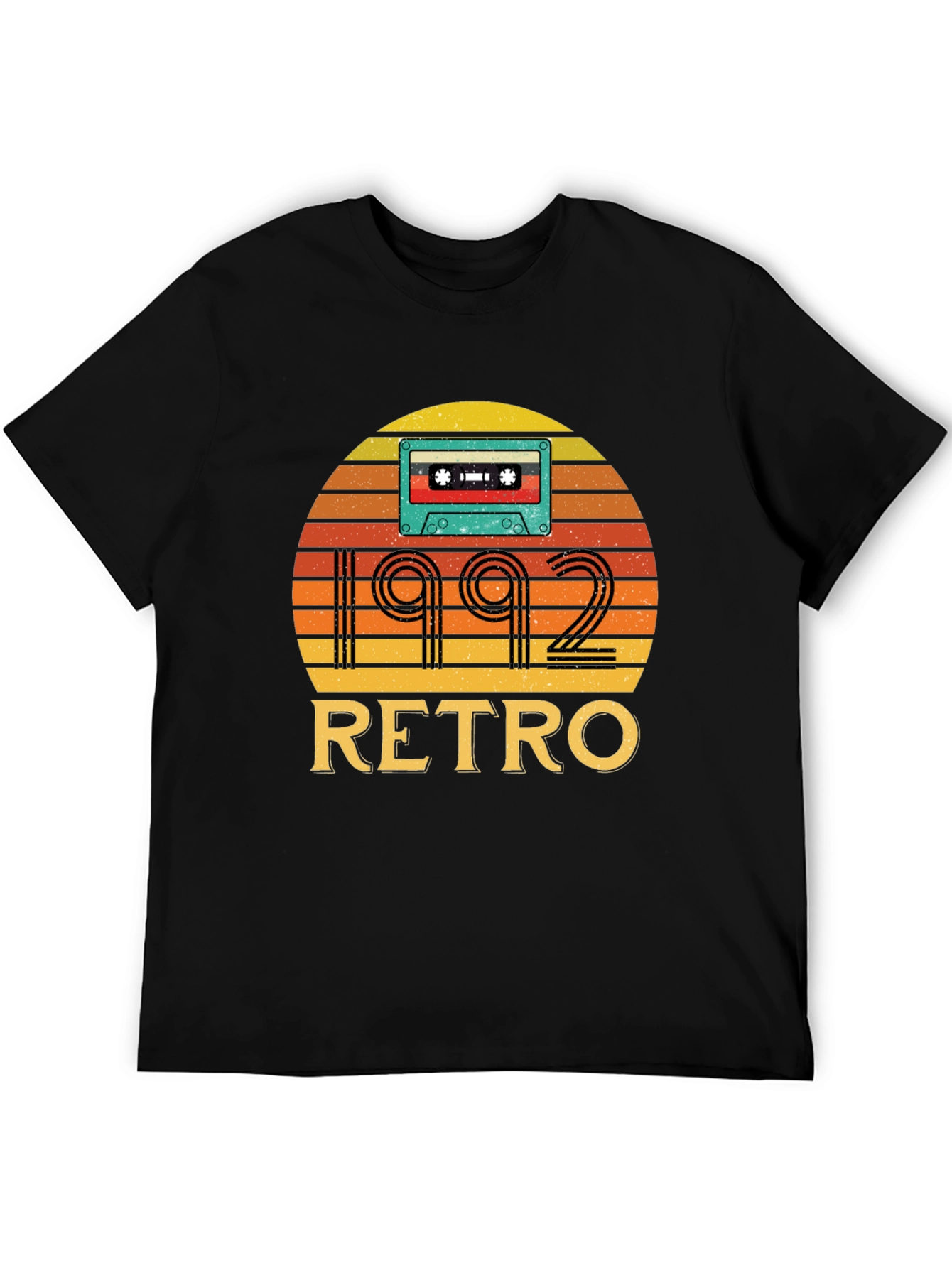 1992 Retro Cassette Tape Graphic T-Shirt