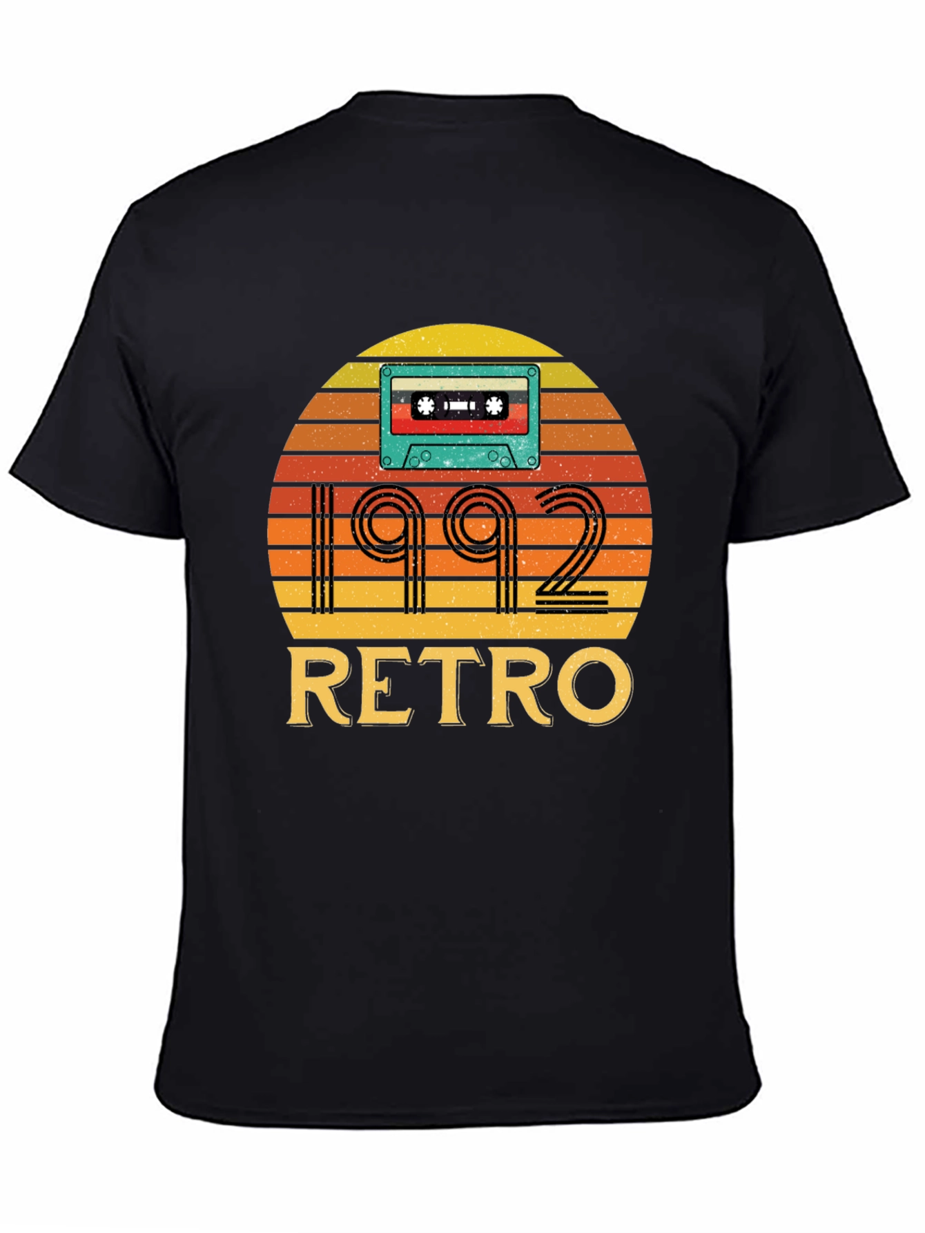 1992 Retro Cassette Tape Graphic T-Shirt