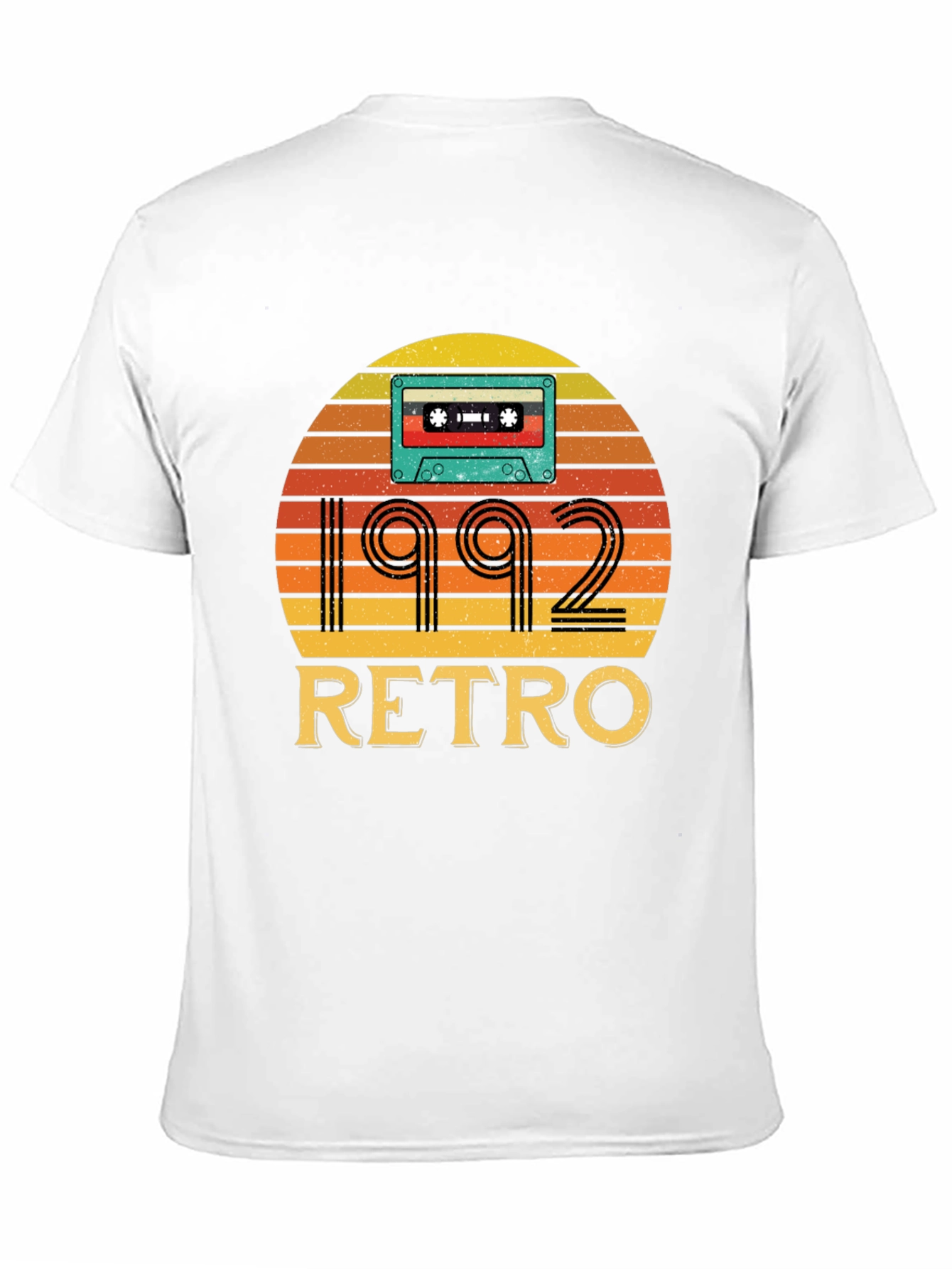 1992 Retro Cassette Tape Graphic T-Shirt