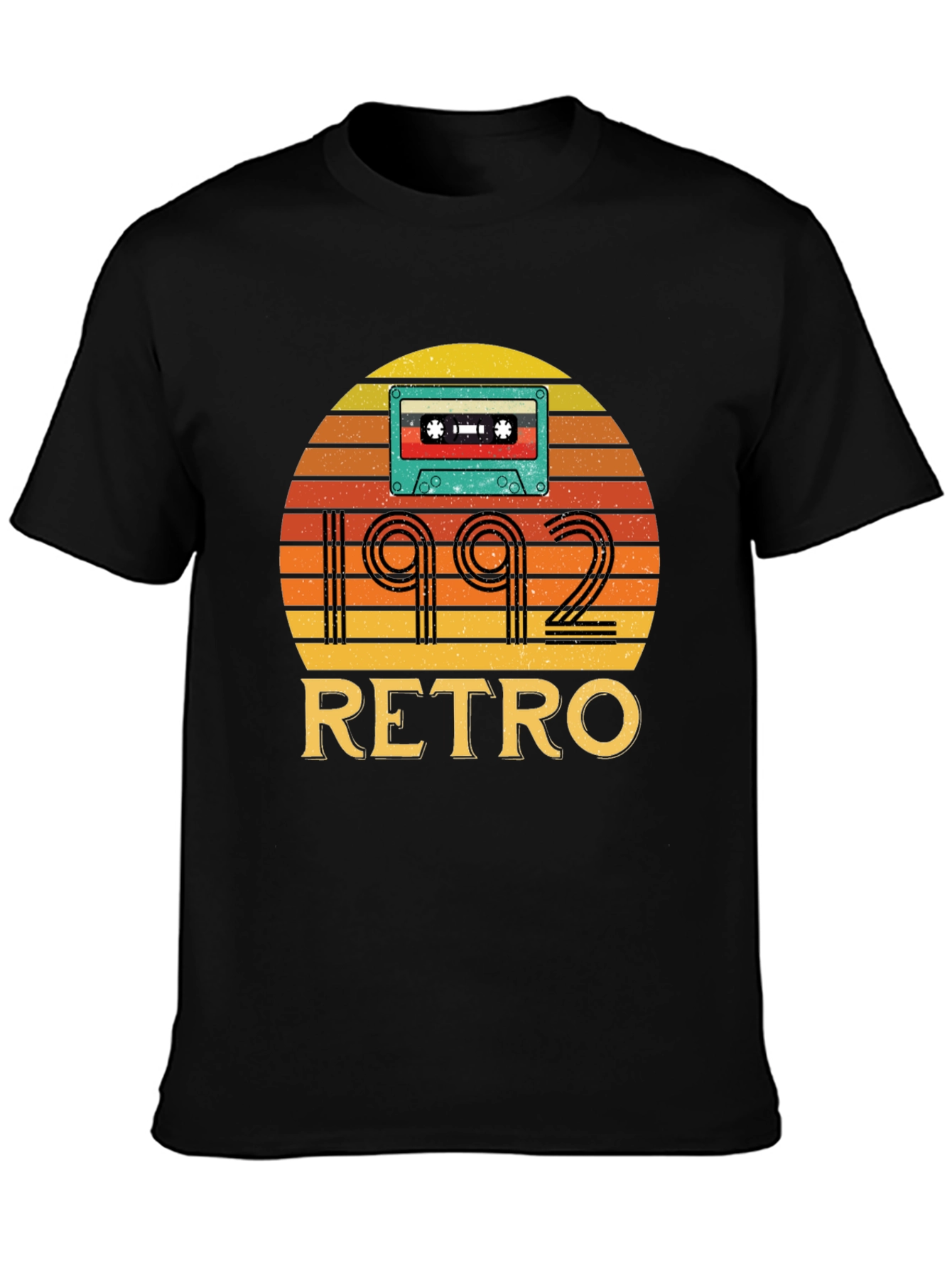 1992 Retro Cassette Tape Graphic T-Shirt