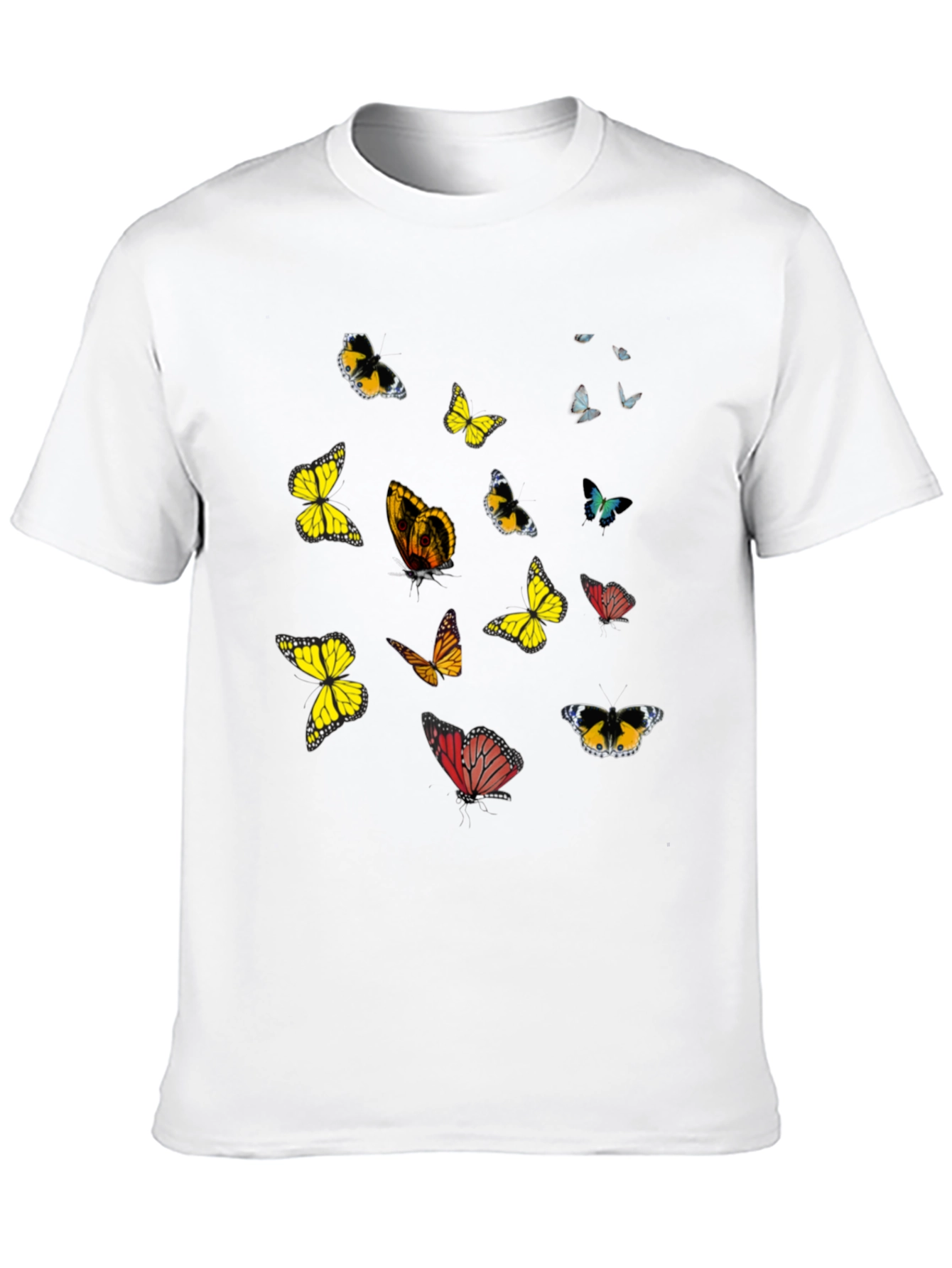 Butterfly Graphic Black T-Shirt