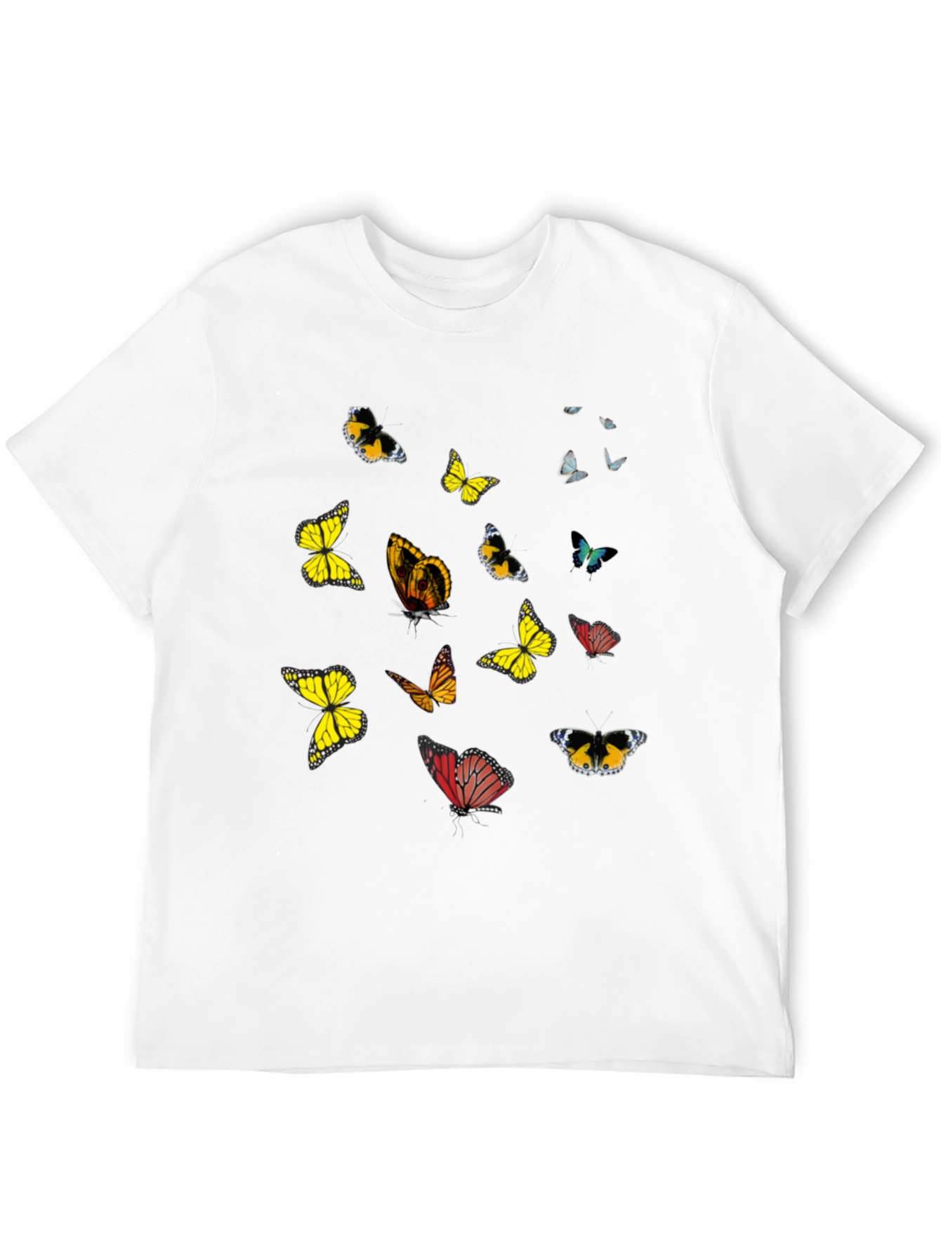 Butterfly Graphic Black T-Shirt