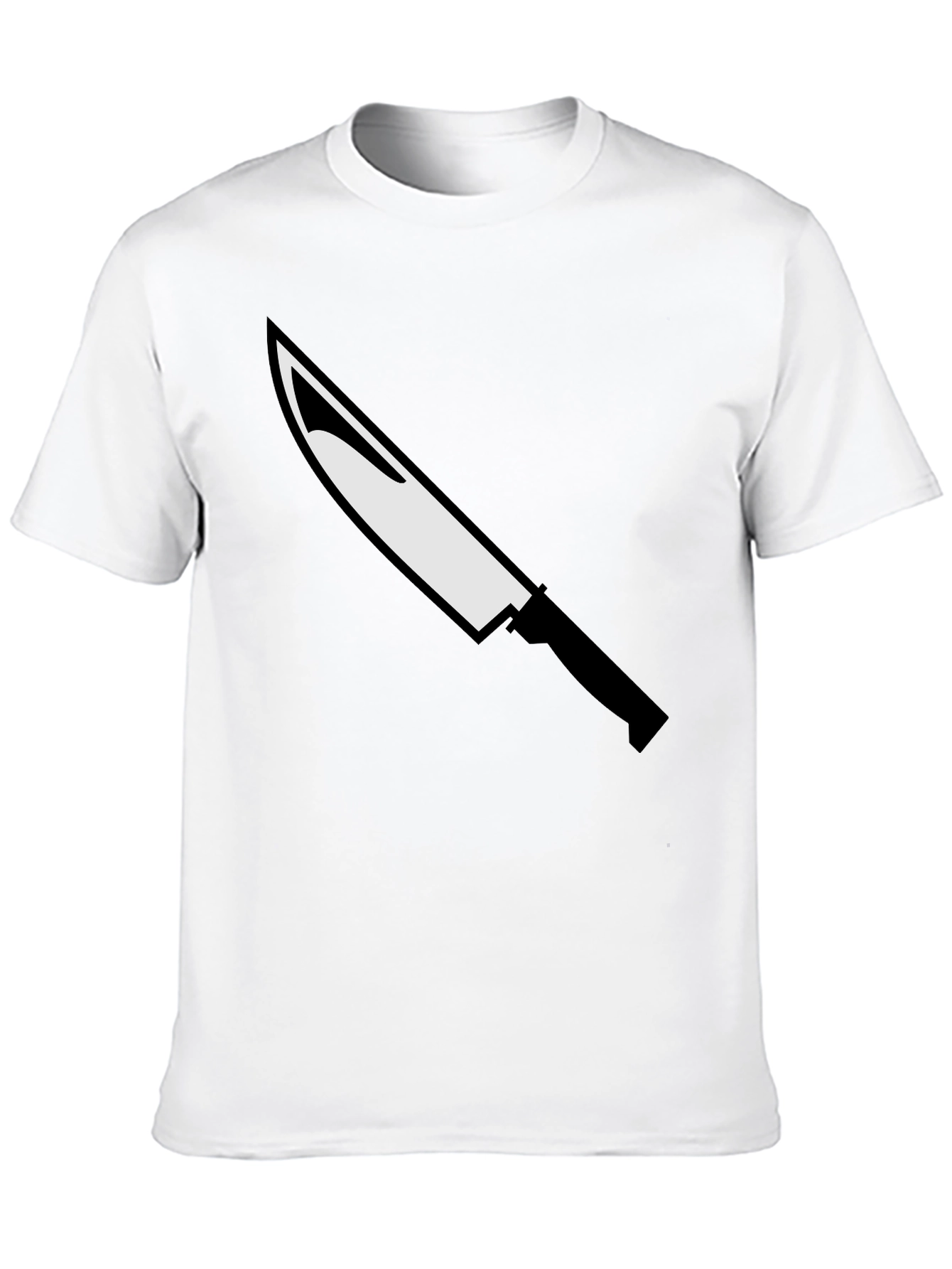 Knife Graphic Tee - Edgy Streetwear
