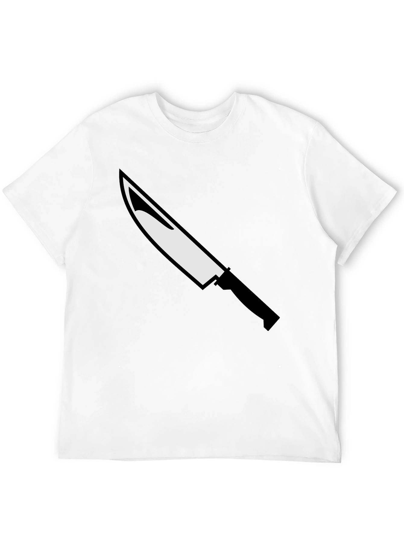 Knife Graphic Tee - Edgy Streetwear