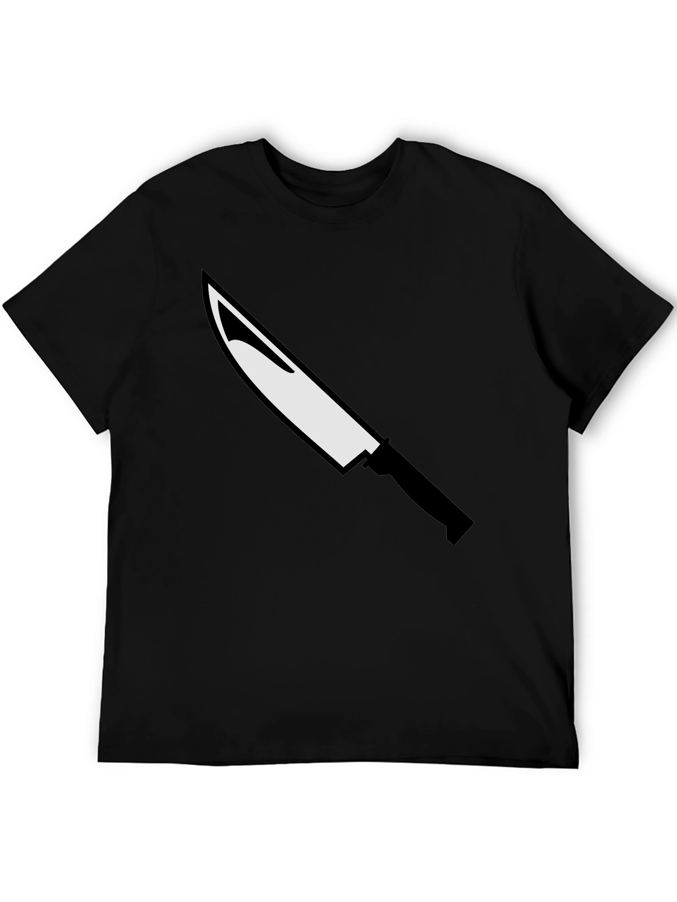 Knife Graphic Tee - Edgy Streetwear