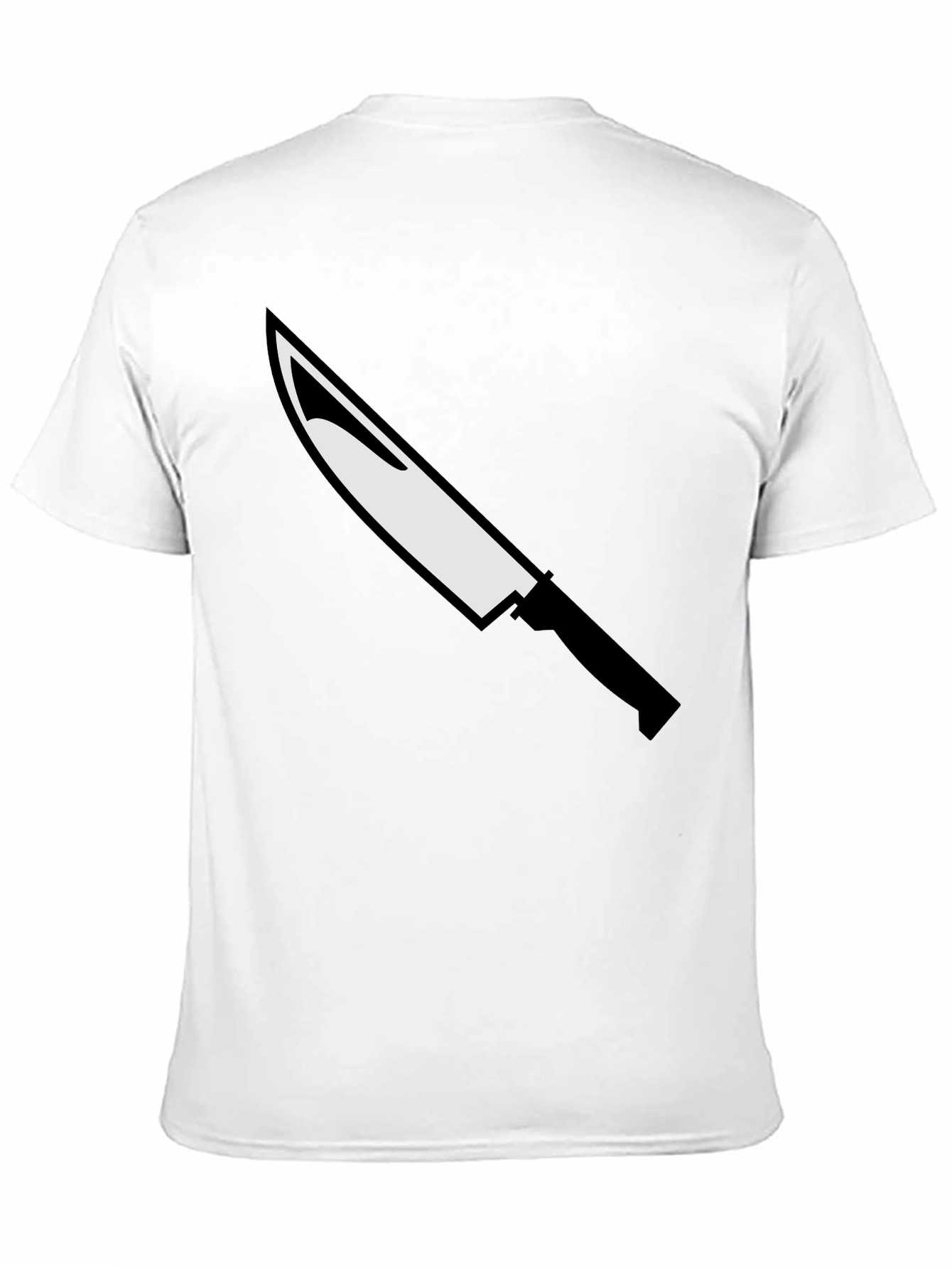 Knife Graphic Tee - Edgy Streetwear