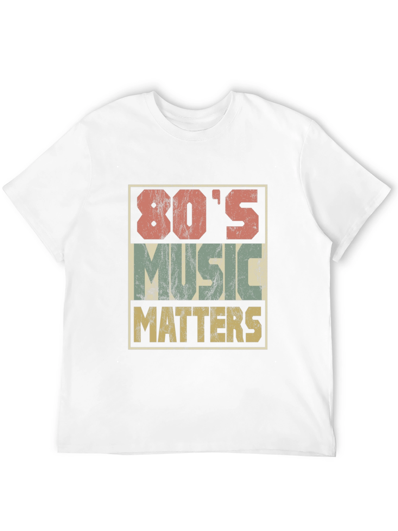 80s Music Matters Graphic T-Shirt