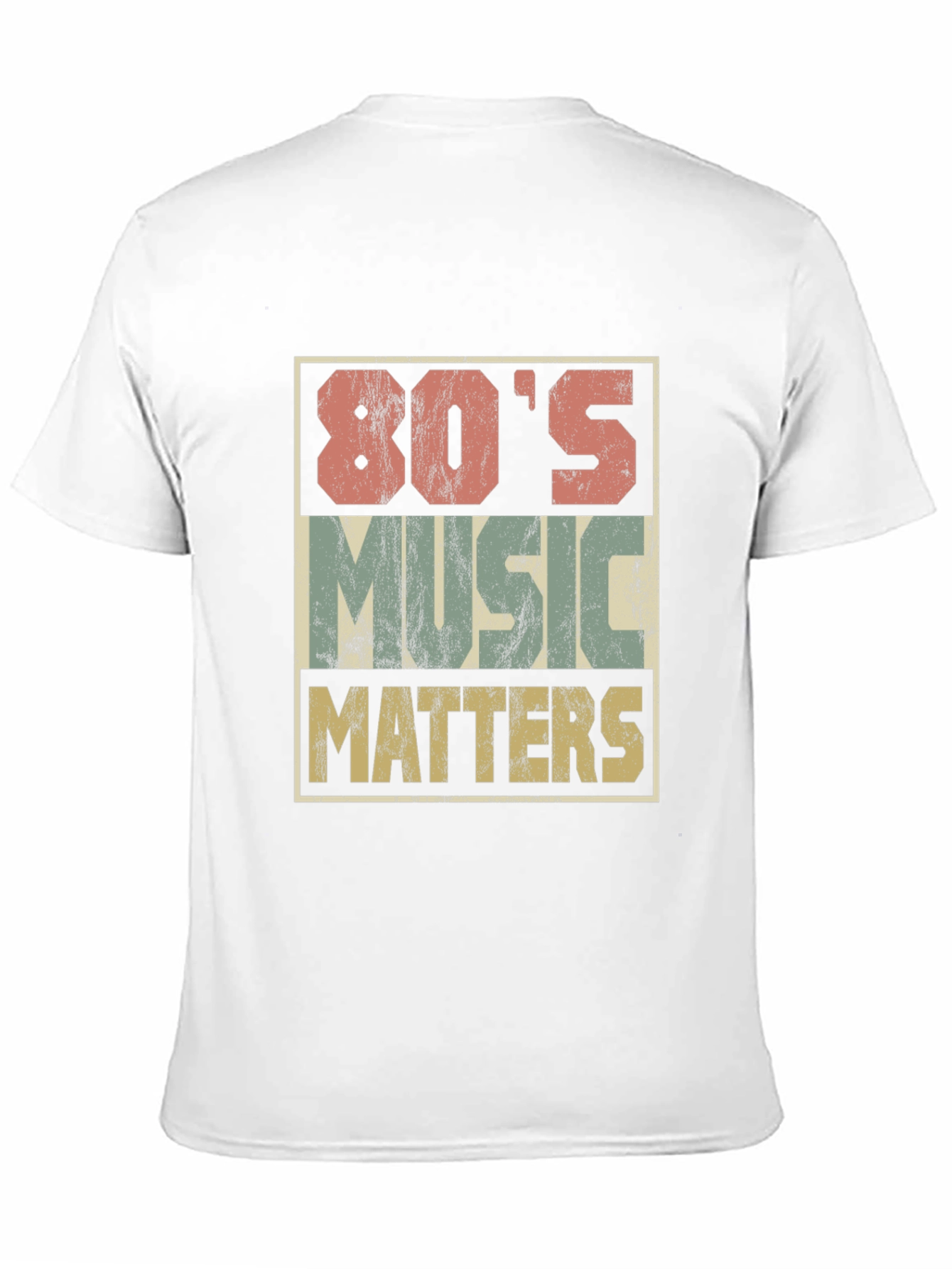 80s Music Matters Graphic T-Shirt