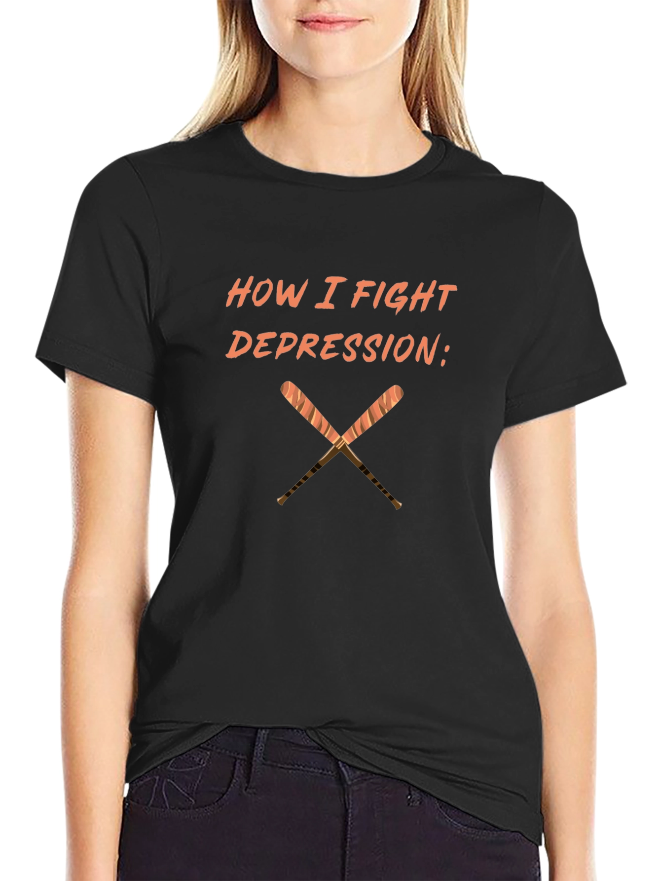 How I Fight Depression T-Shirt