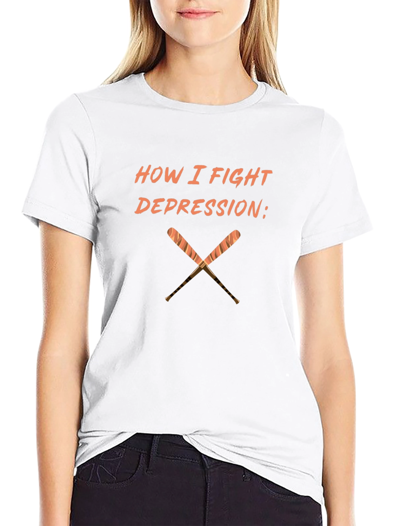 How I Fight Depression T-Shirt