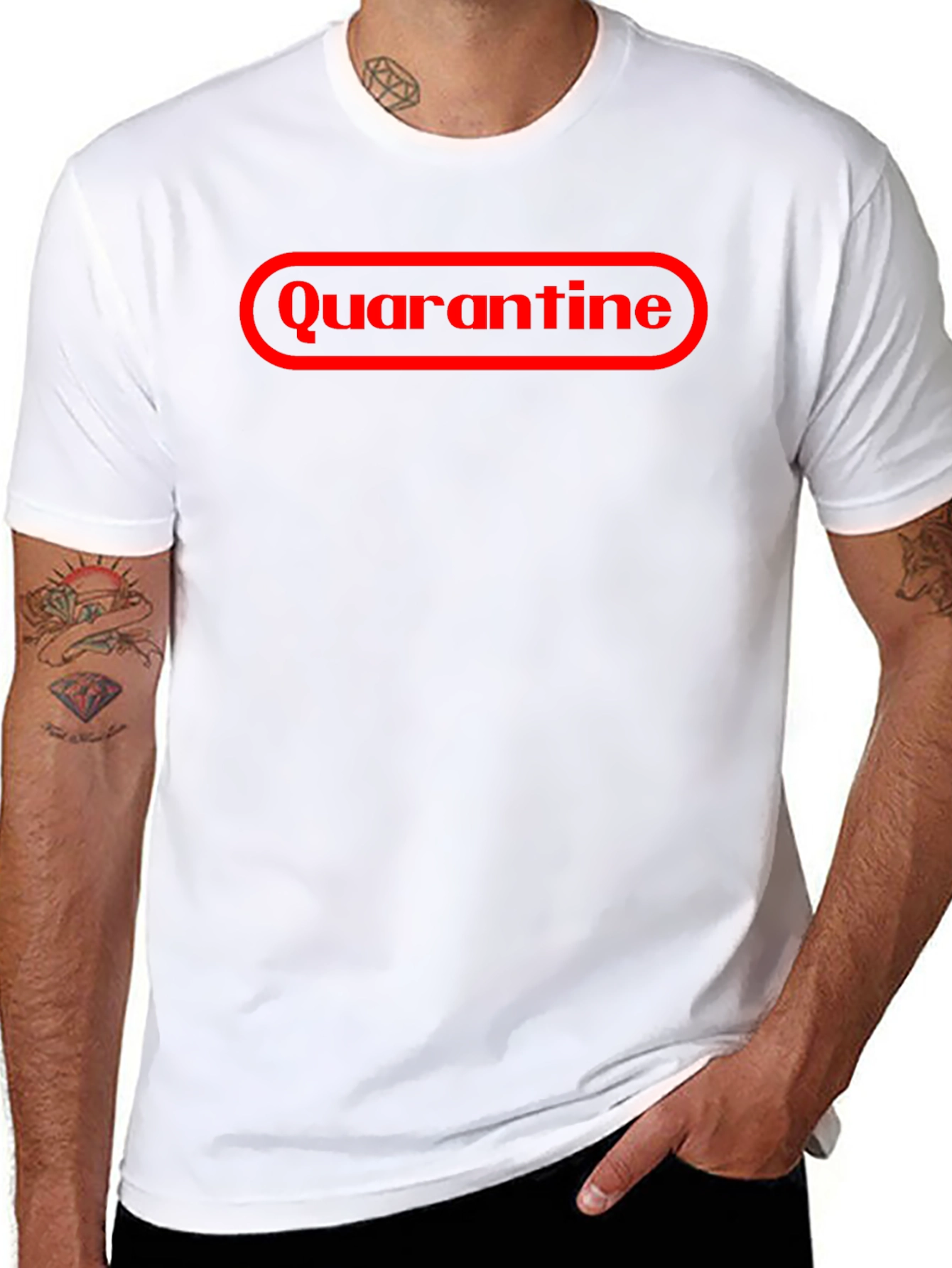 Quarantine T-Shirt - Funny Graphic Tee