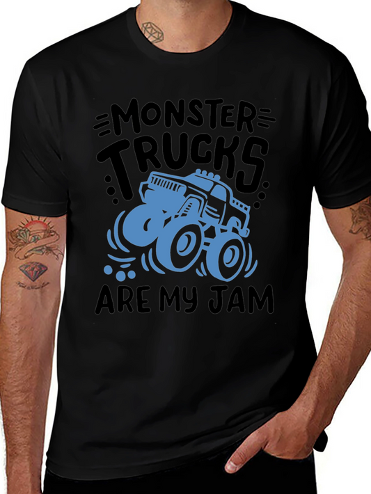 Monster Trucks Are My Jam - Graphic T-Shirt