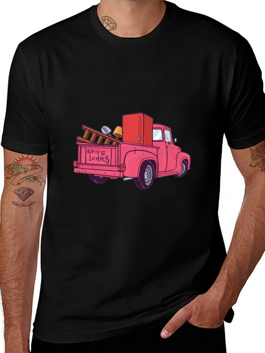 Gone Junking T-Shirt - Retro Truck Graphic Tee