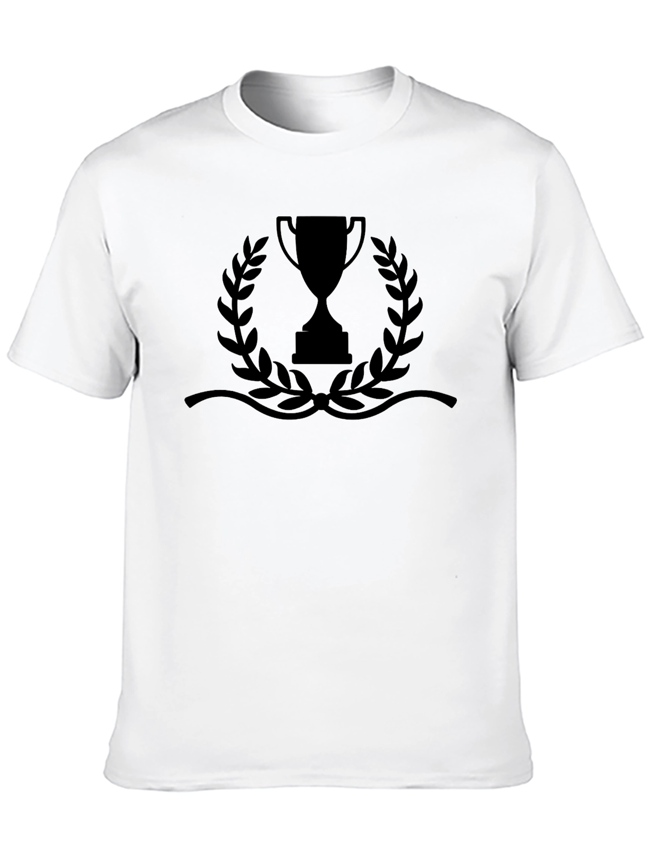 Black Trophy Graphic Tee - Winners Style