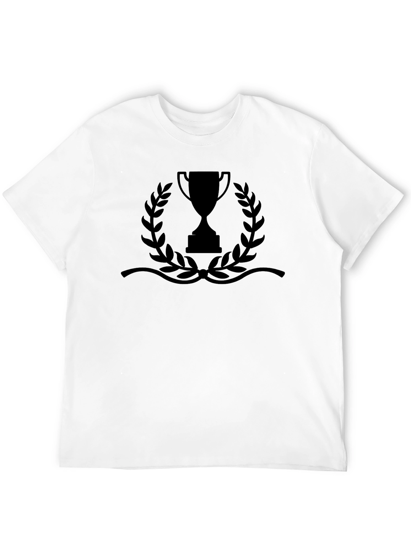 Black Trophy Graphic Tee - Winners Style