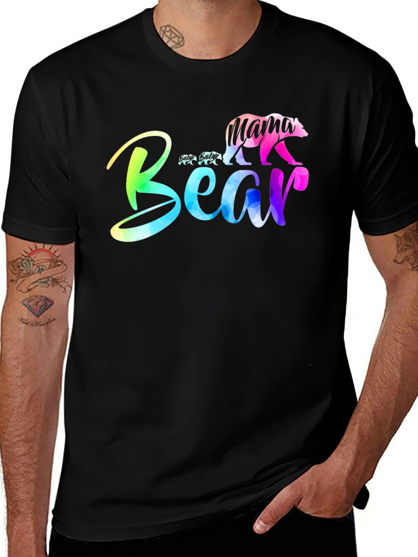 Mama Bear Graphic T-Shirt