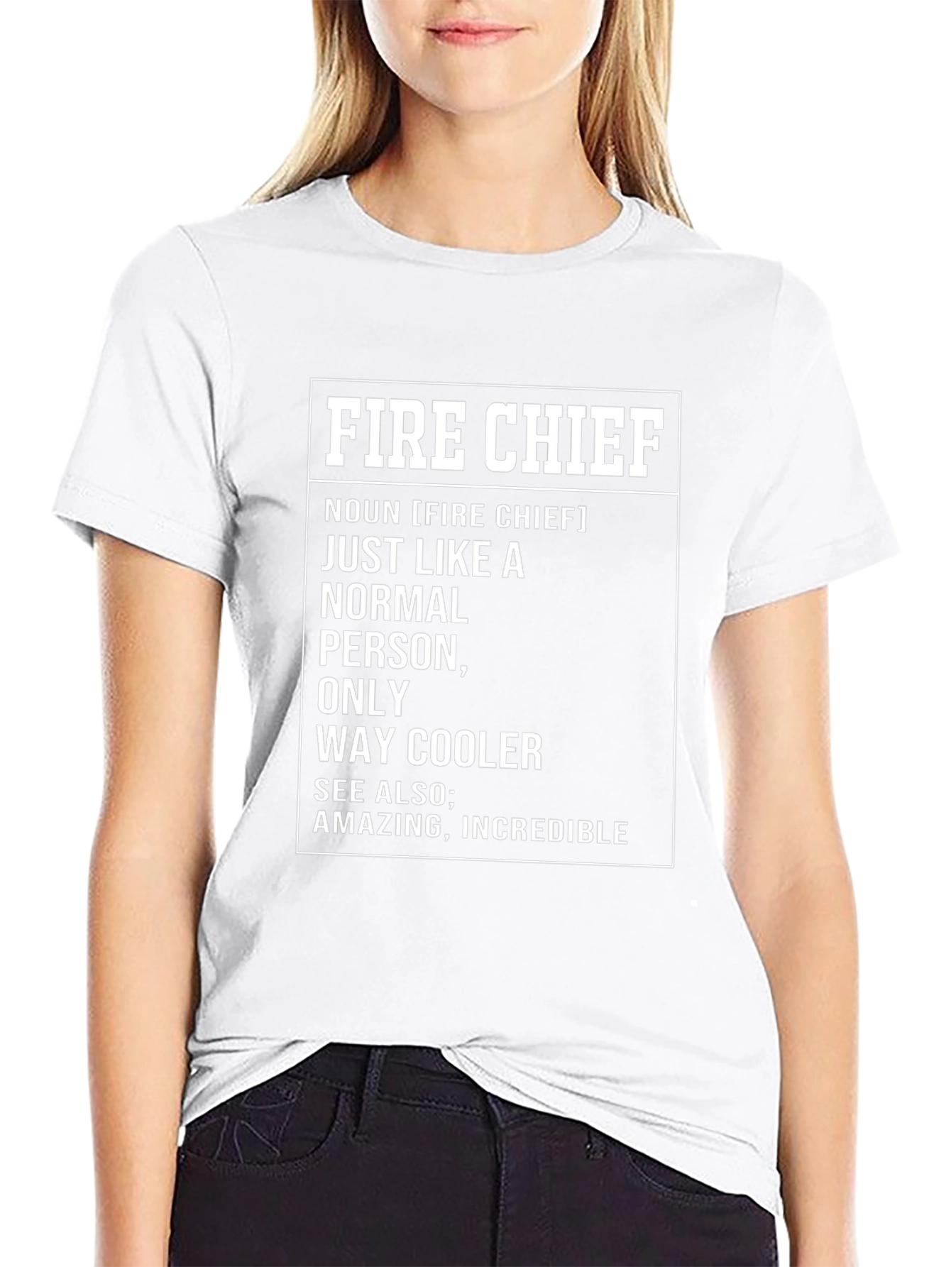 Fire Chief Definition Graphic T-Shirt