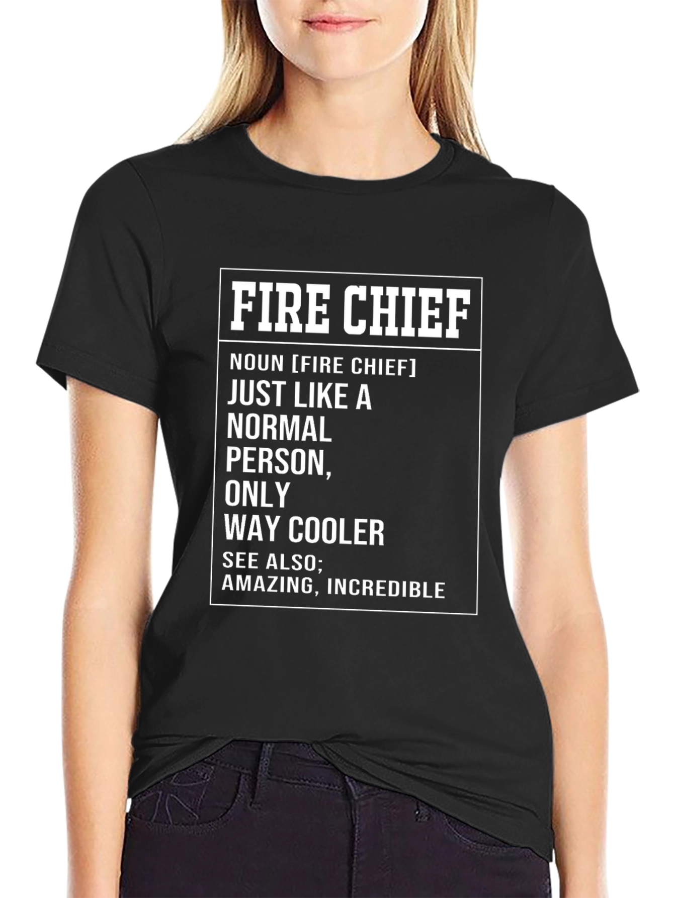 Fire Chief Definition Graphic T-Shirt