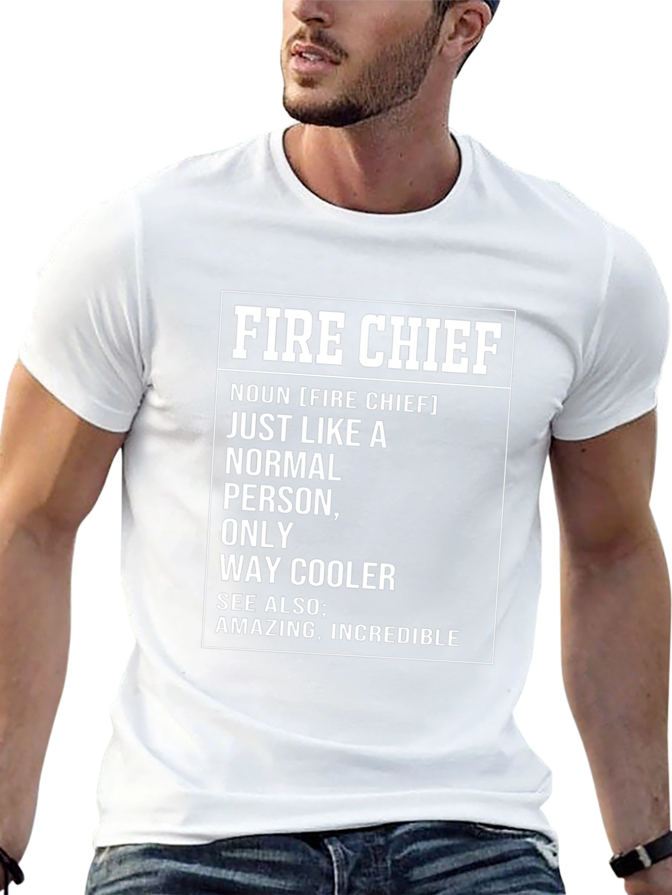 Fire Chief Definition Graphic T-Shirt