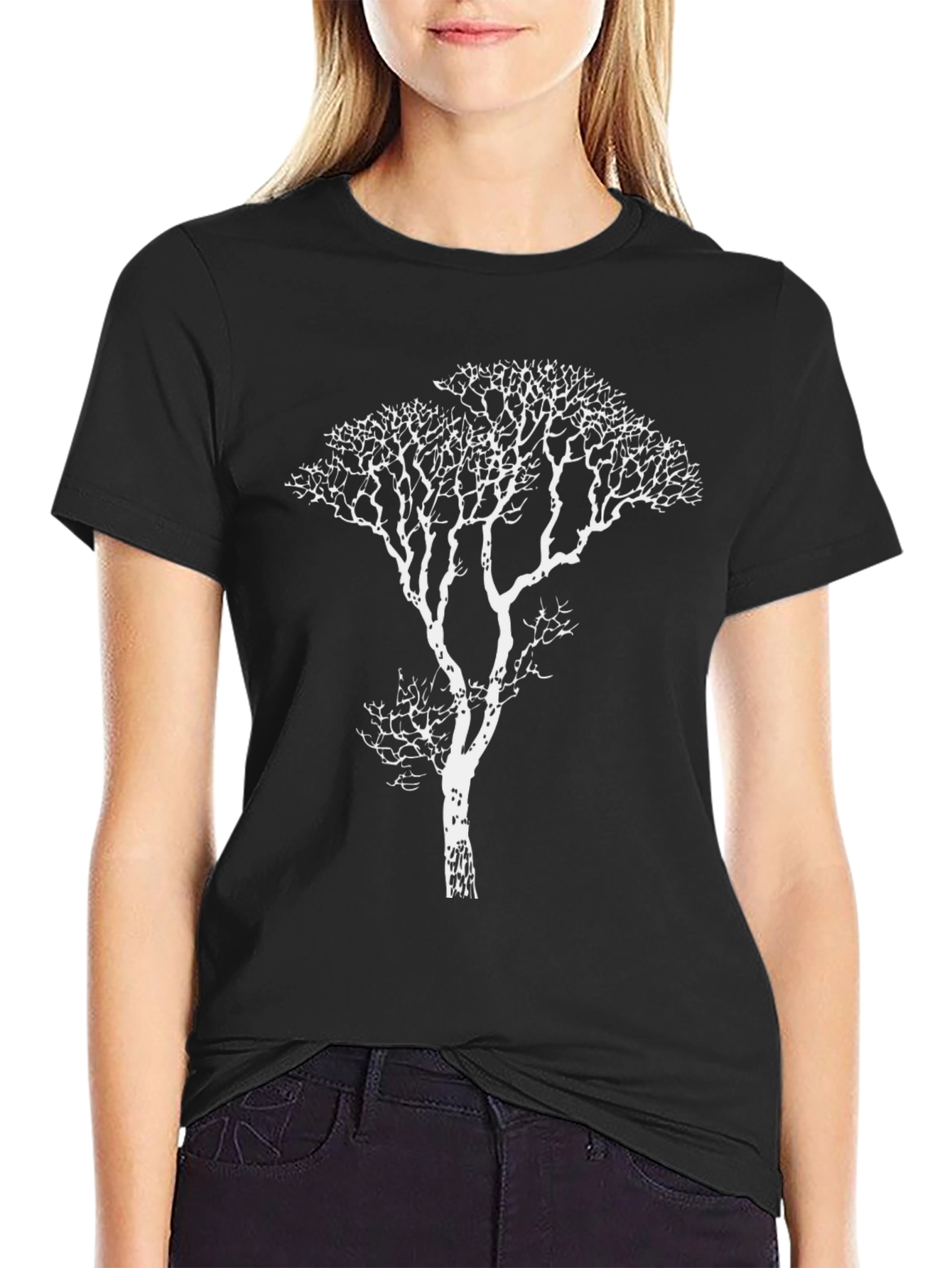 Nature Inspired Tree Graphic T-Shirt