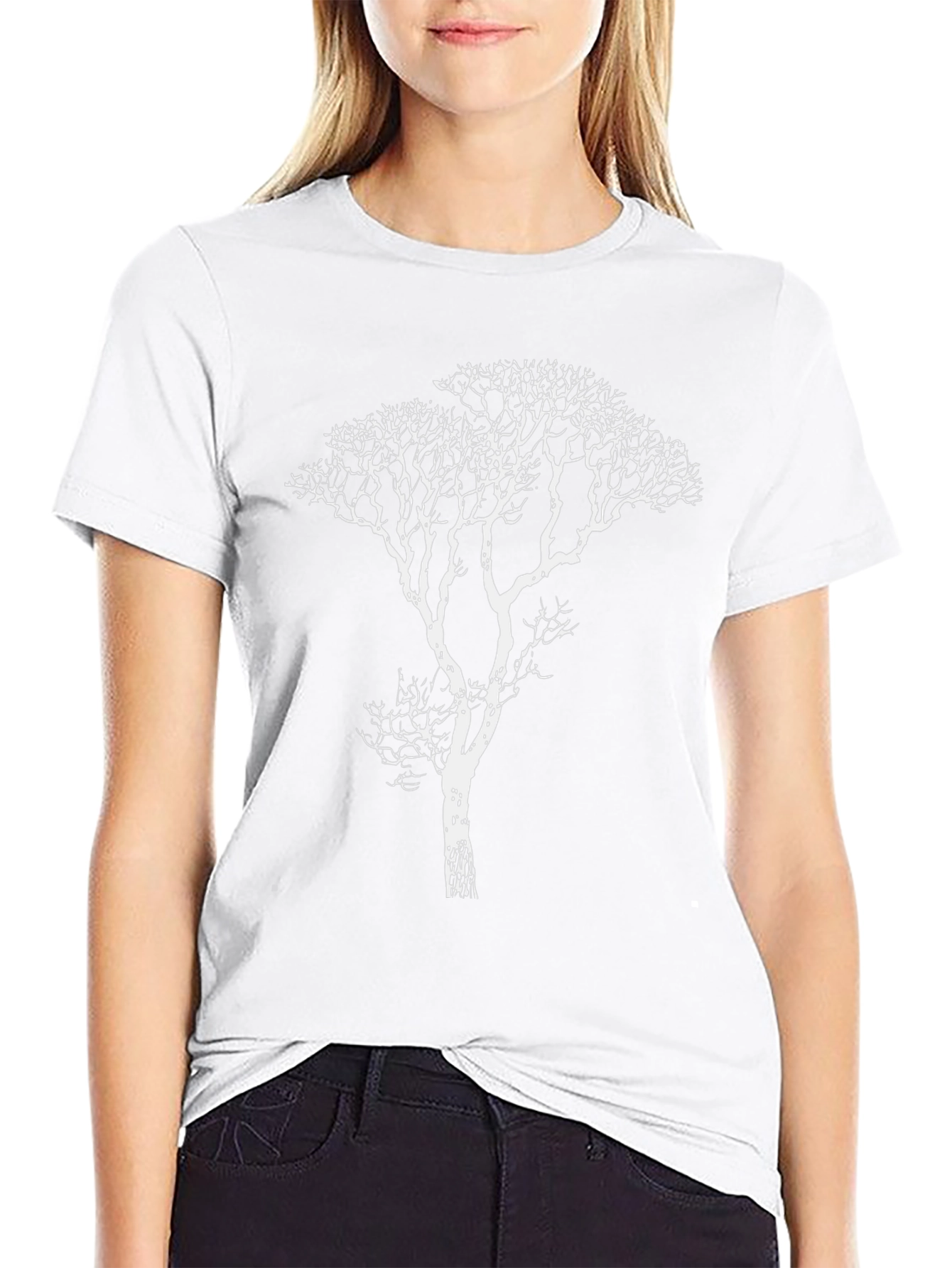 Nature Inspired Tree Graphic T-Shirt