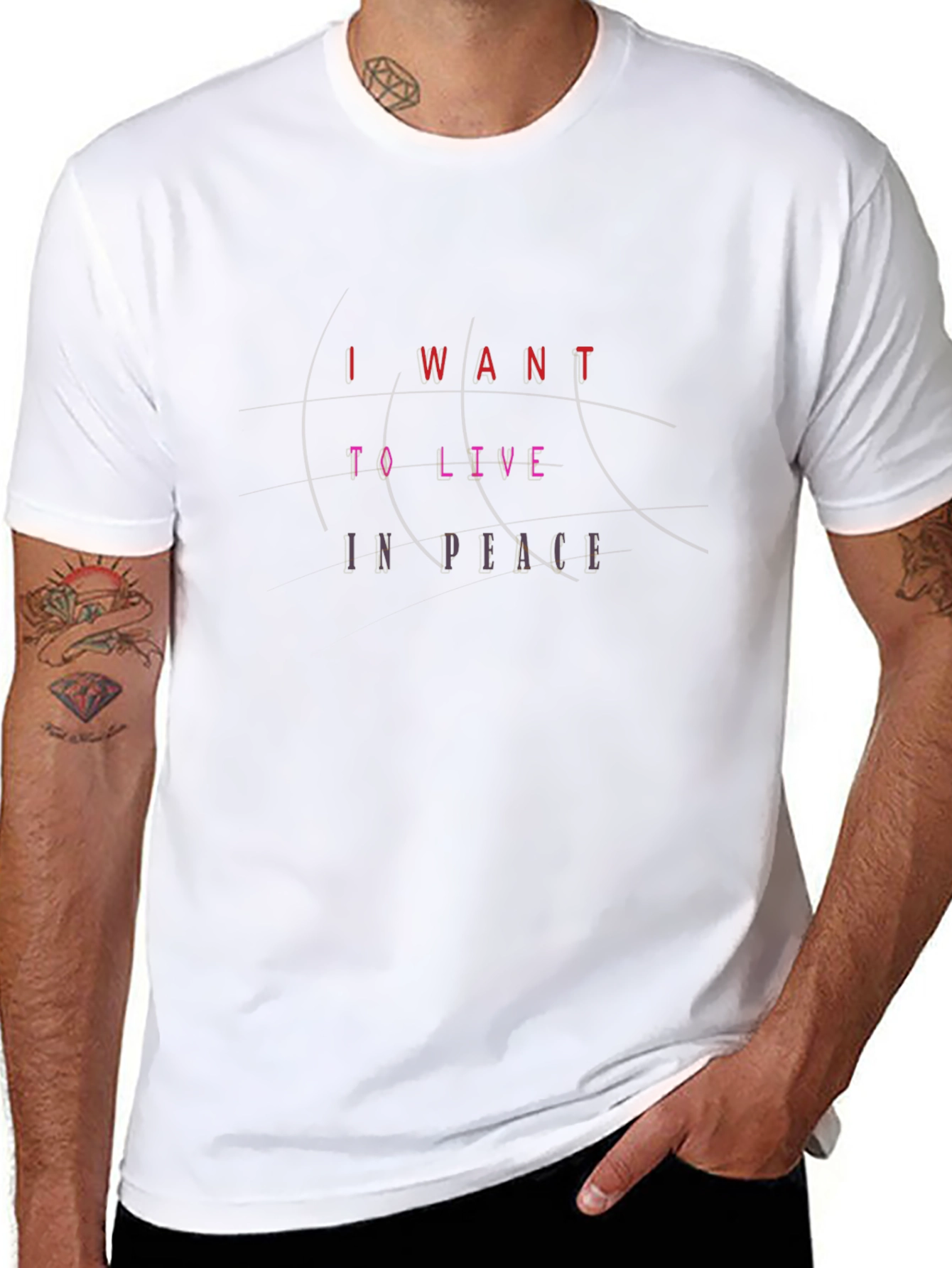 I Want to Live In Peace T-Shirt