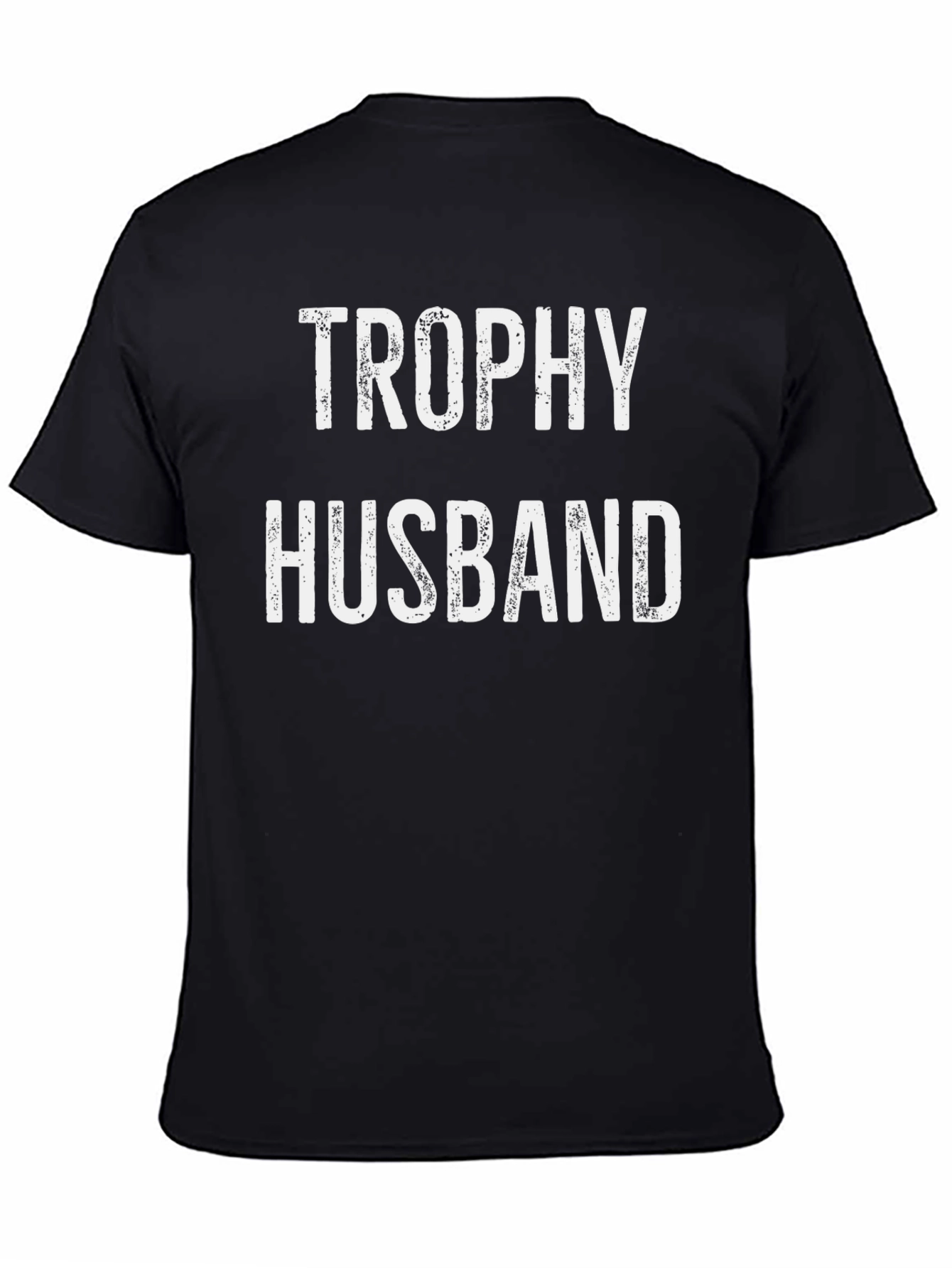 Trophy Husband Graphic Tee - Mens Novelty T-Shirt
