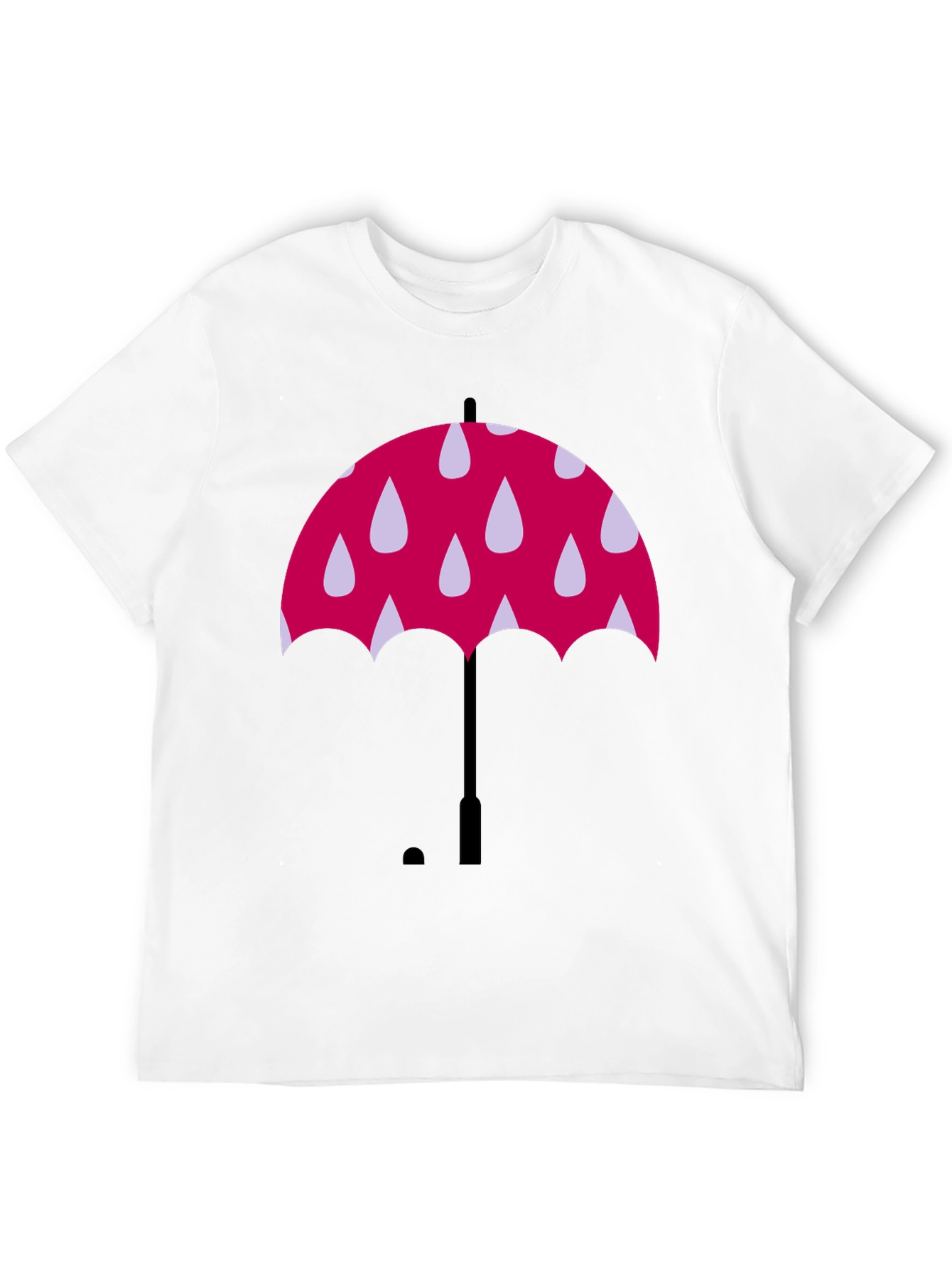 Umbrella Graphic Black T-Shirt