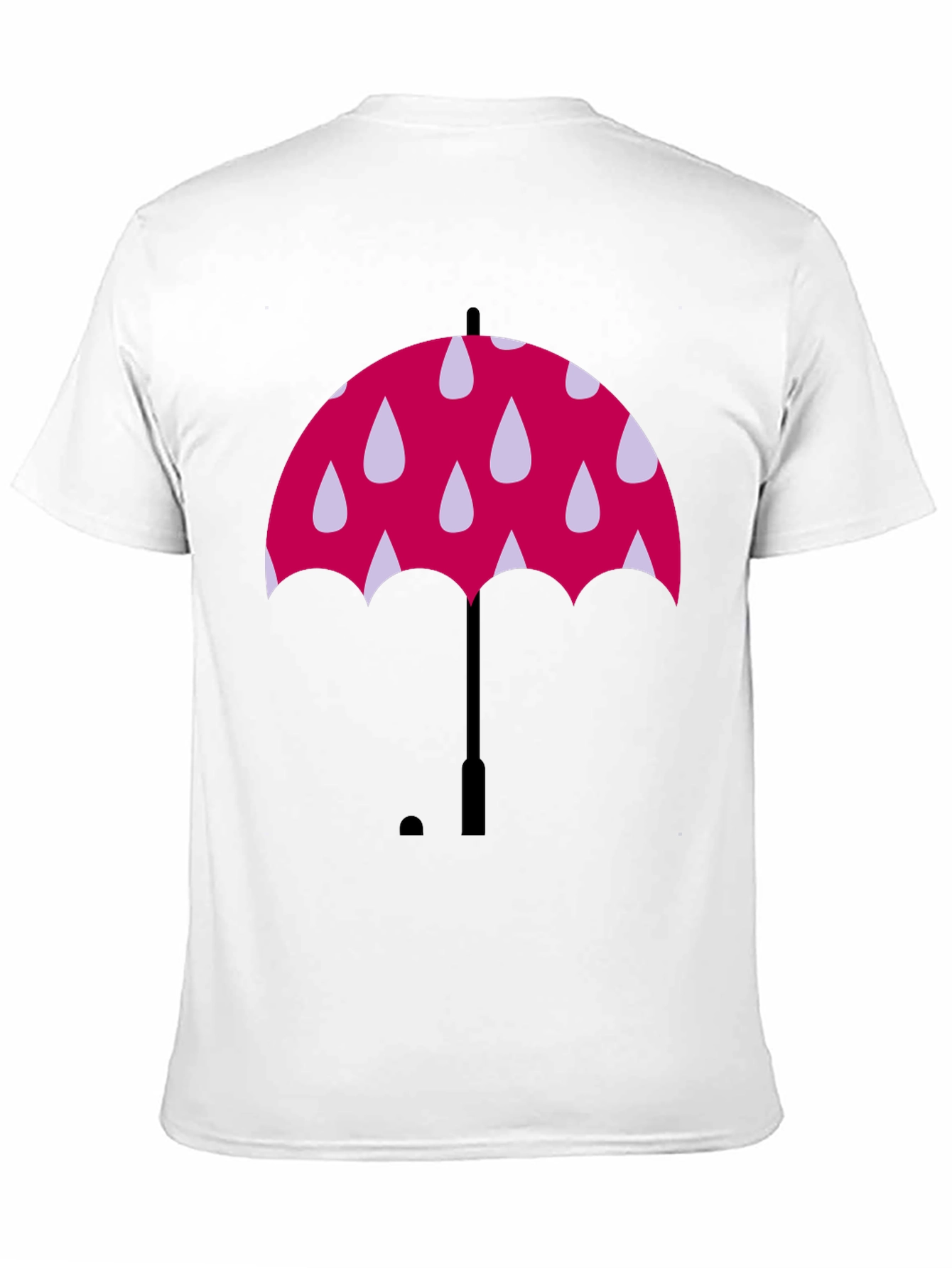 Umbrella Graphic Black T-Shirt