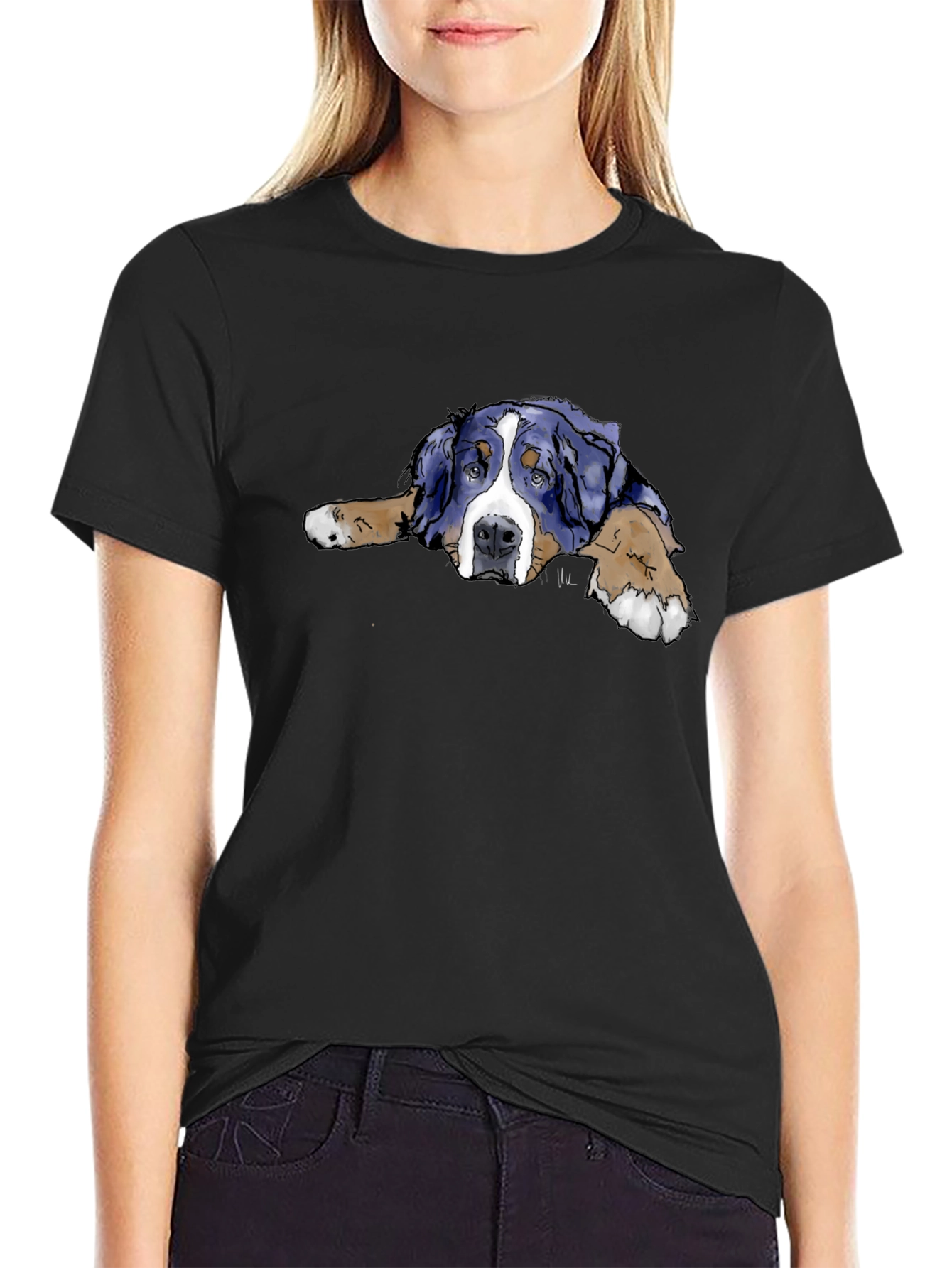 Bernese Mountain Dog T-Shirt - Cute Pup Tee