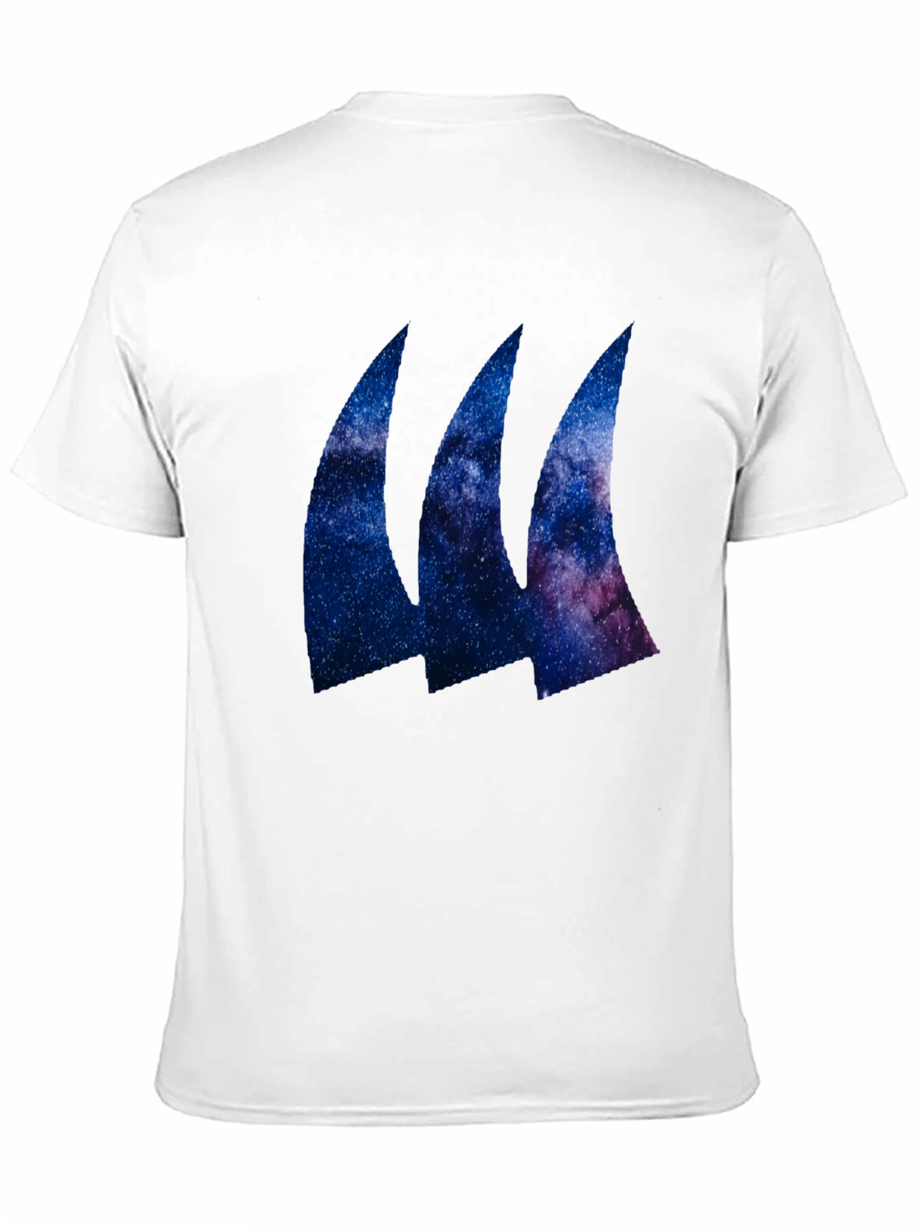Galaxy Wave Tee - Black Stylish T-Shirt