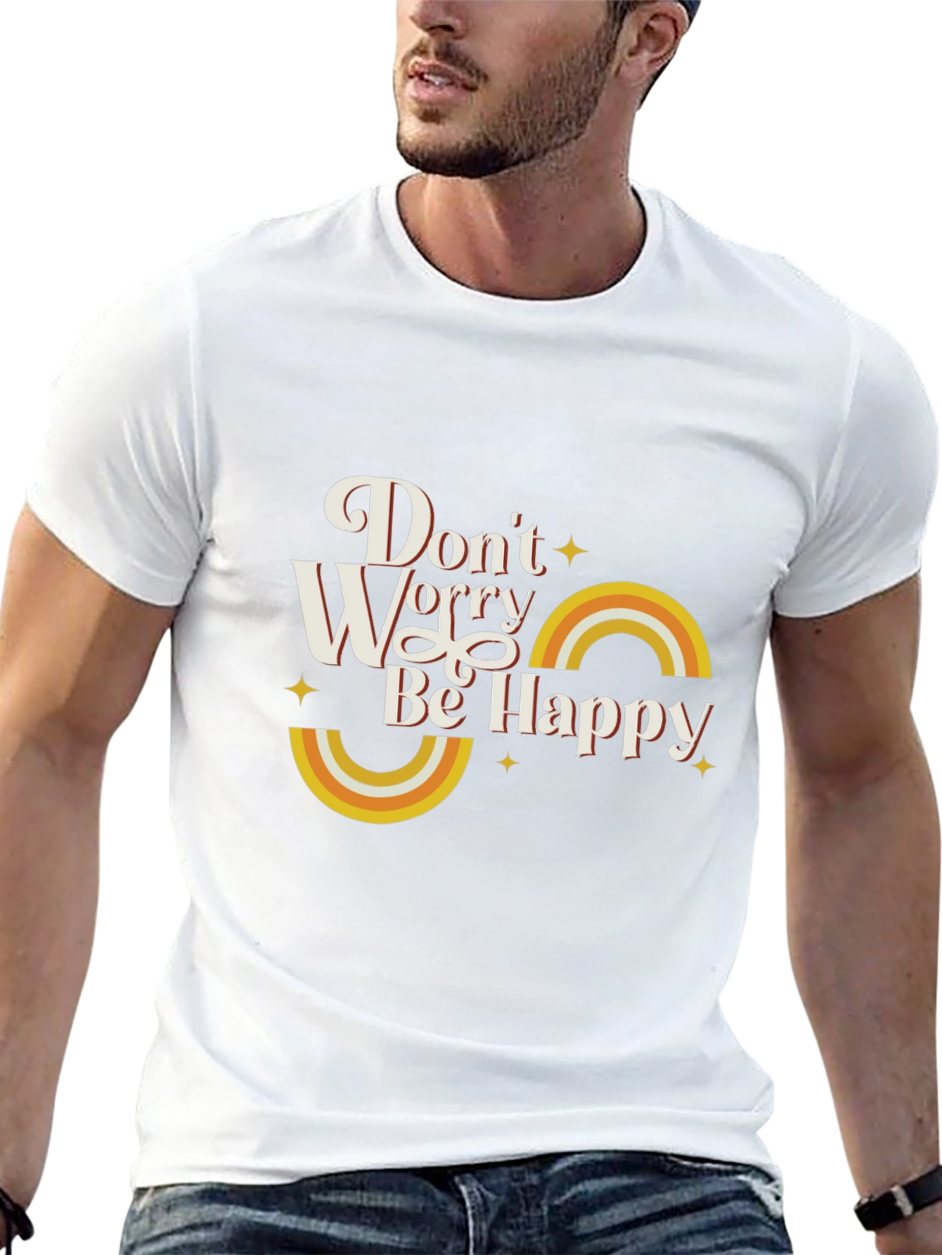 Dont Worry Be Happy Graphic Tee