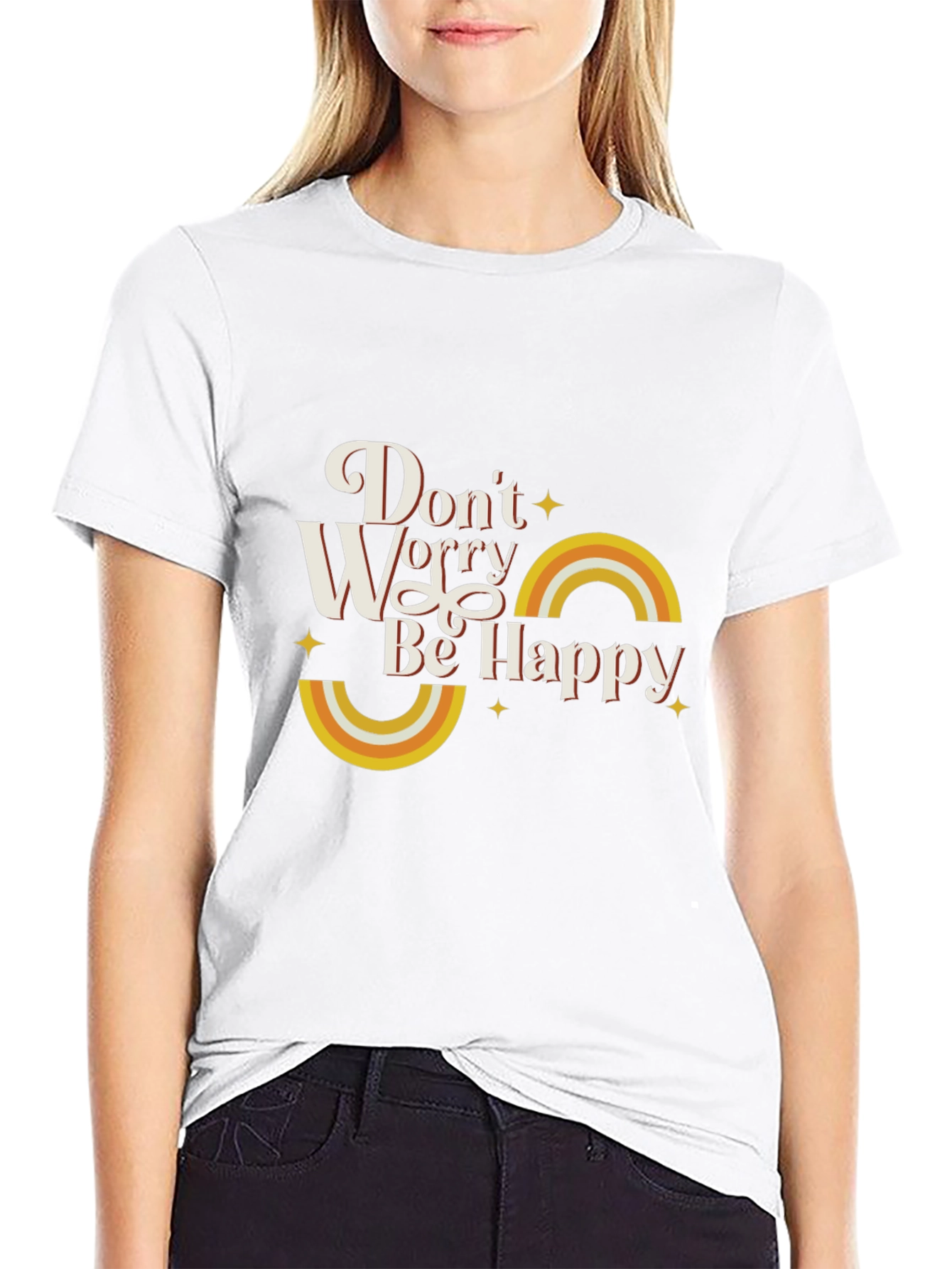 Dont Worry Be Happy Graphic Tee